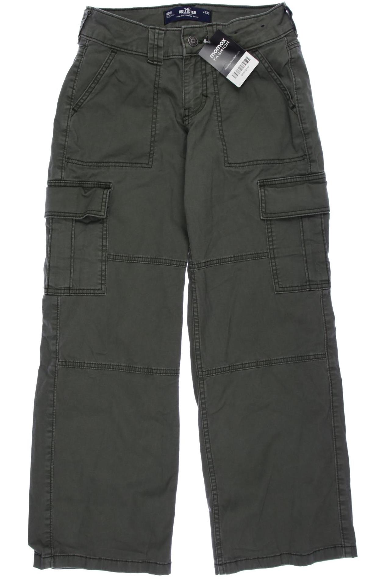 

Hollister Damen Stoffhose, grün, Gr. 0