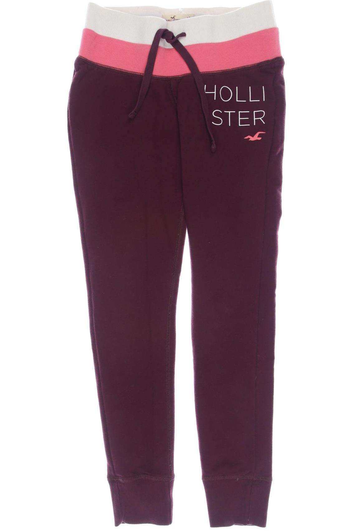 

Hollister Damen Stoffhose, bordeaux, Gr. 0