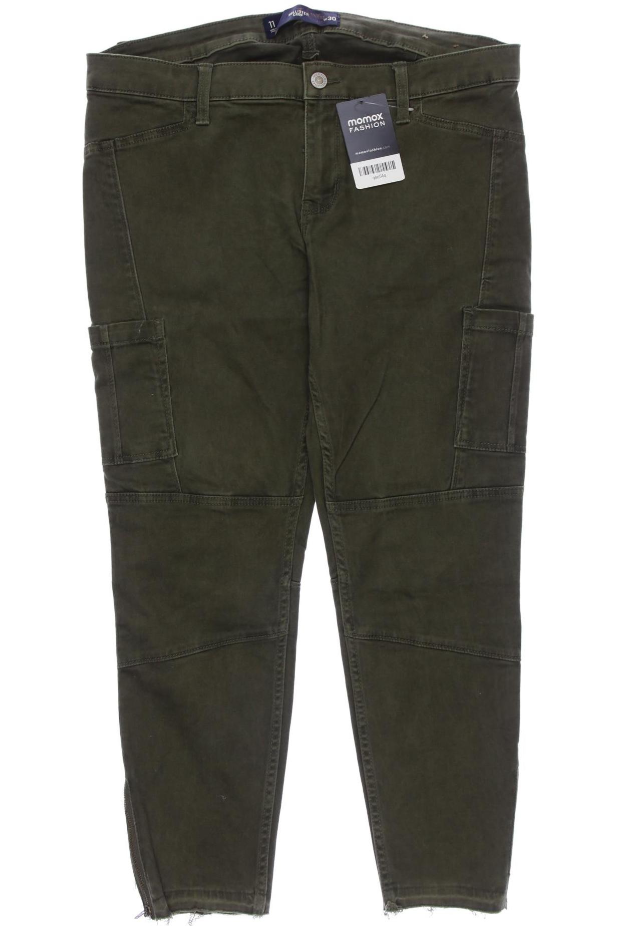 

Hollister Damen Stoffhose, grün, Gr. 30