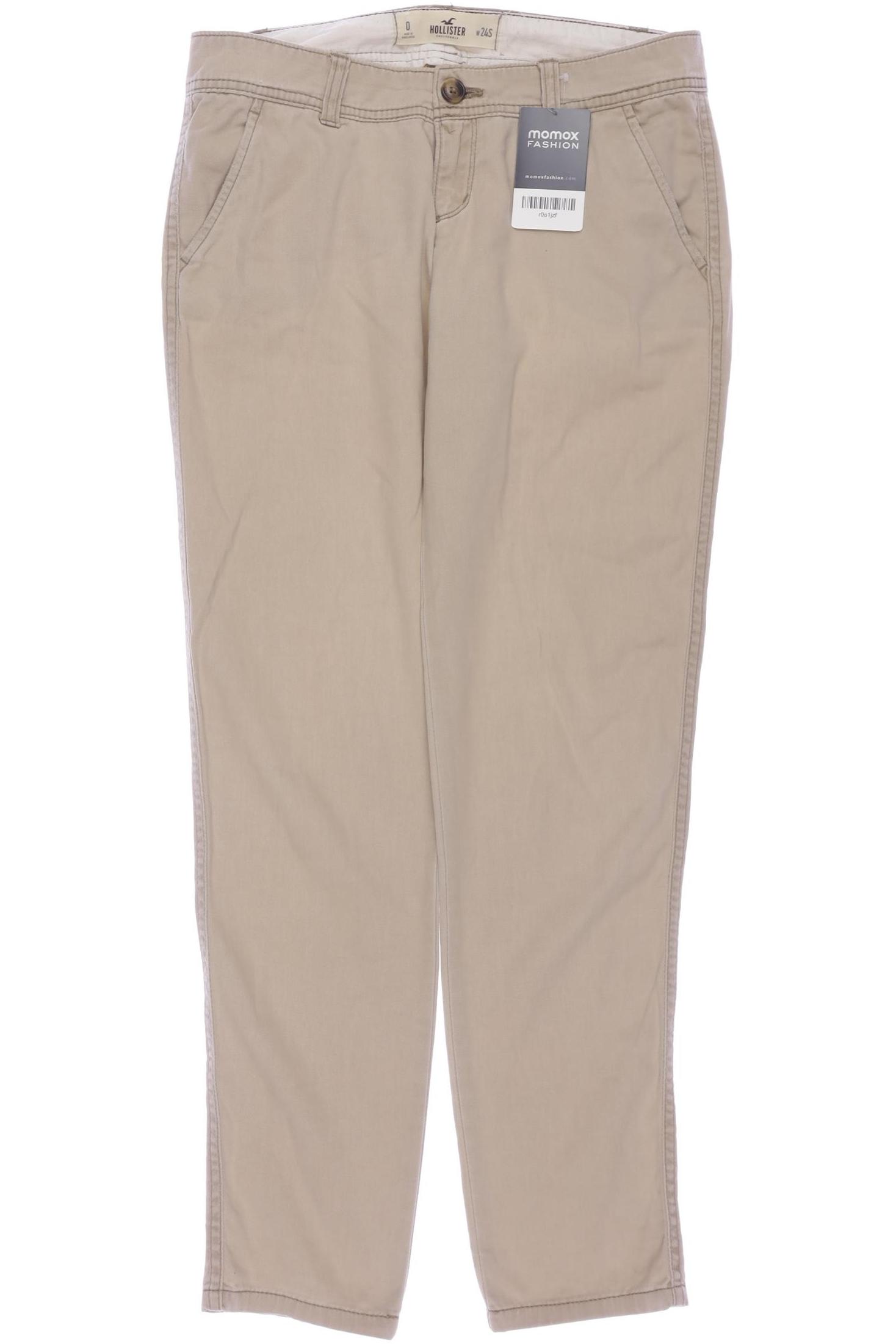 Thumbnail - Hollister Damen Stoffhose, beige, Gr. 24