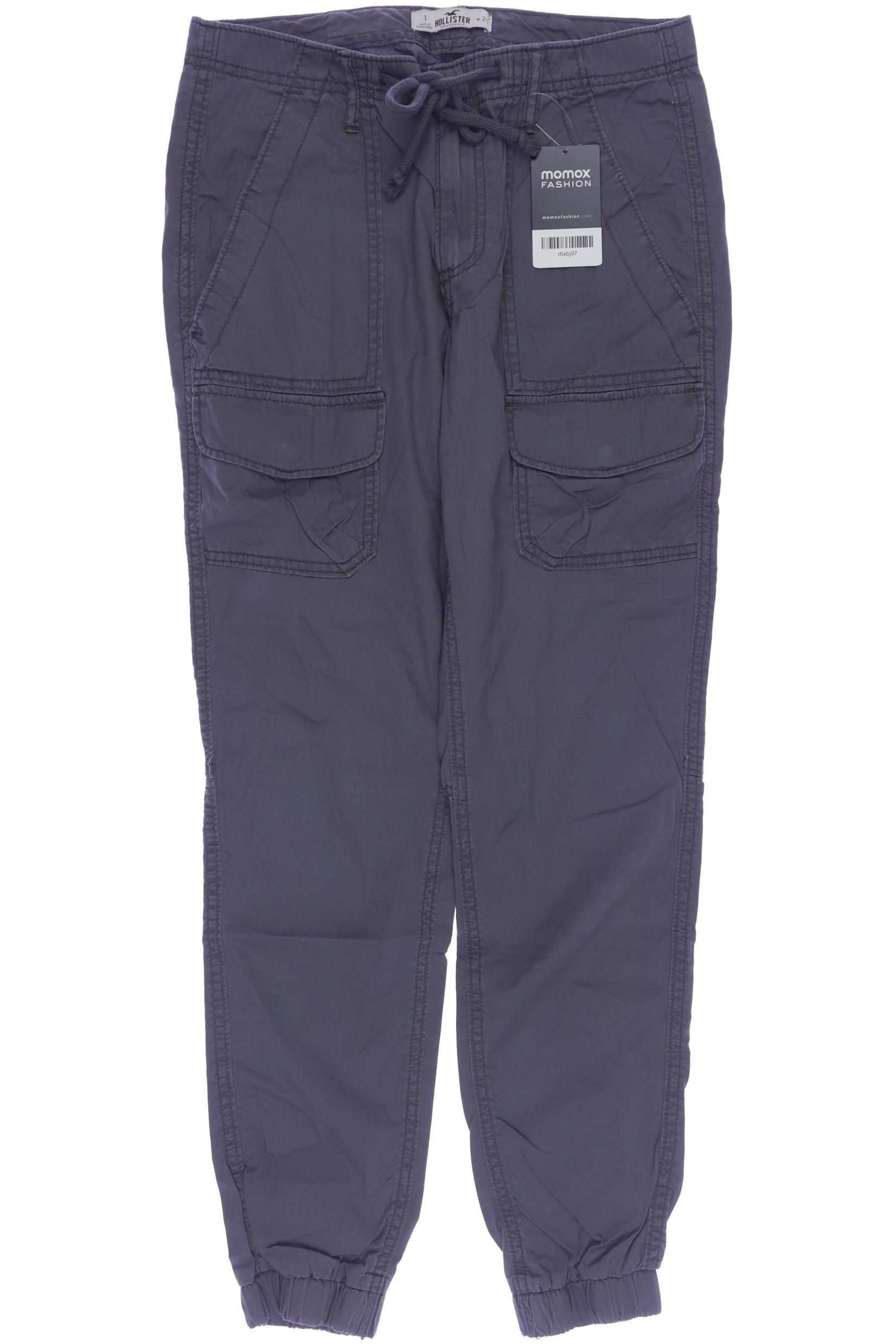 Thumbnail - Hollister Damen Stoffhose, grau, Gr. 25