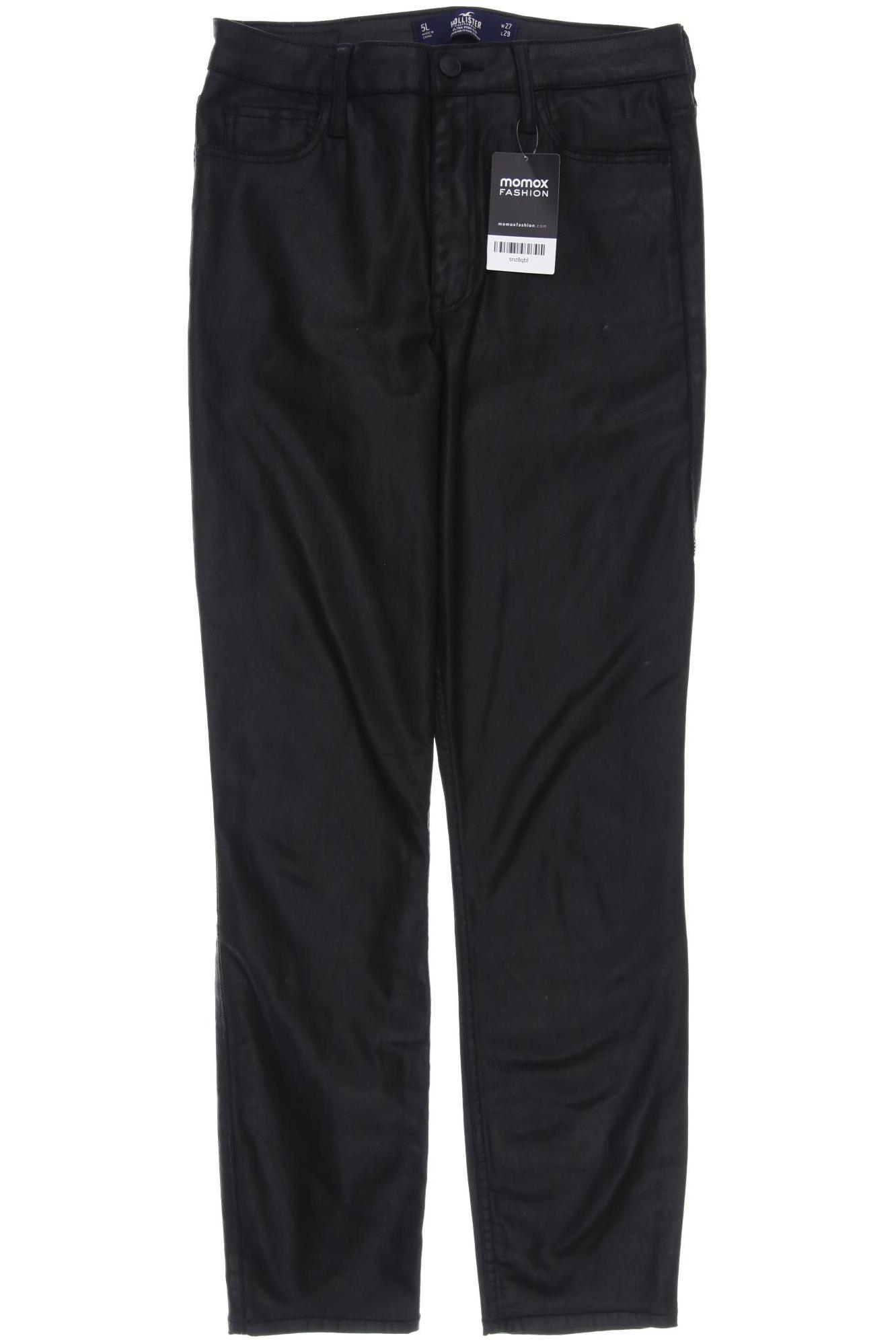 

Hollister Damen Stoffhose, schwarz