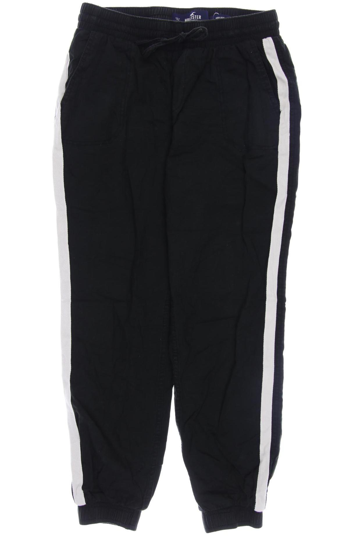 

Hollister Damen Stoffhose, schwarz