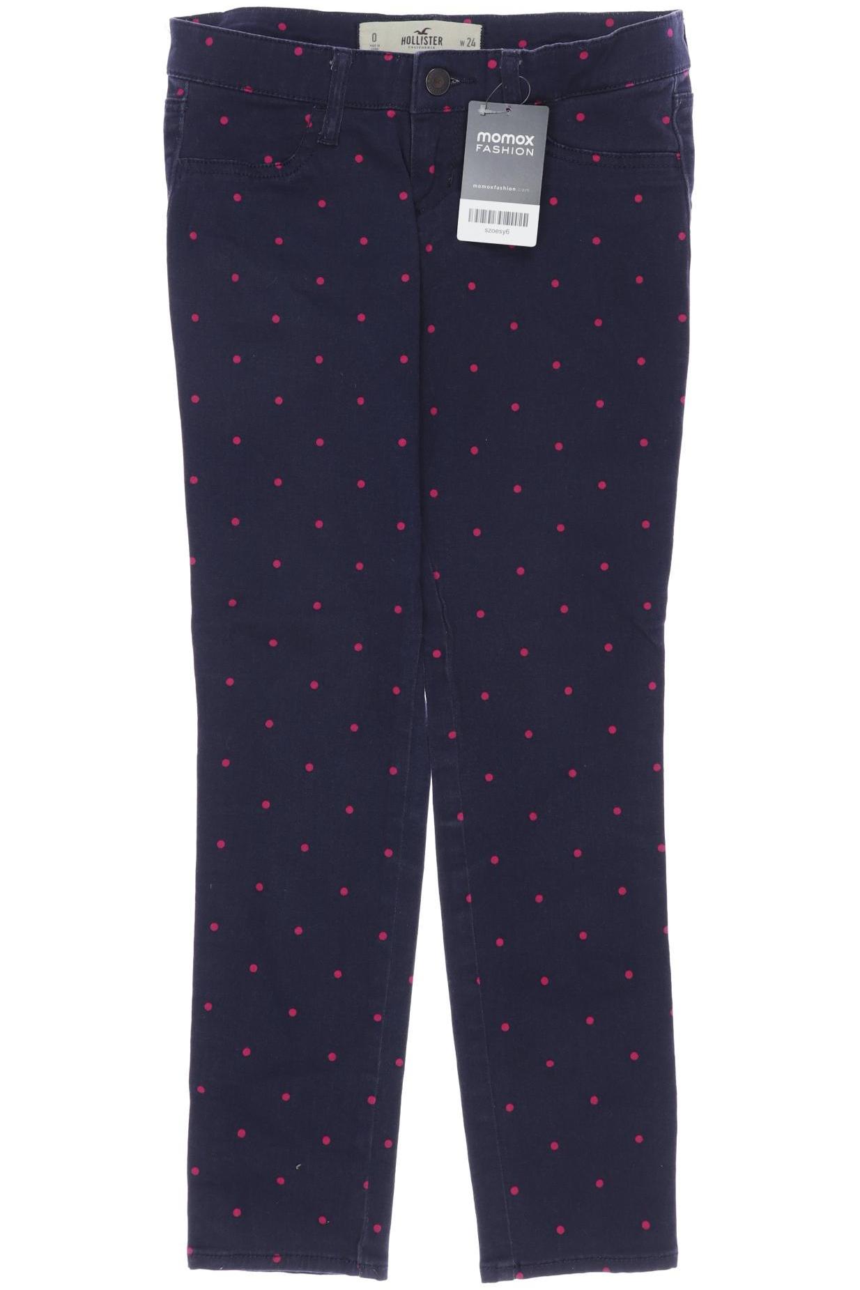 

Hollister Damen Stoffhose, marineblau, Gr. 24