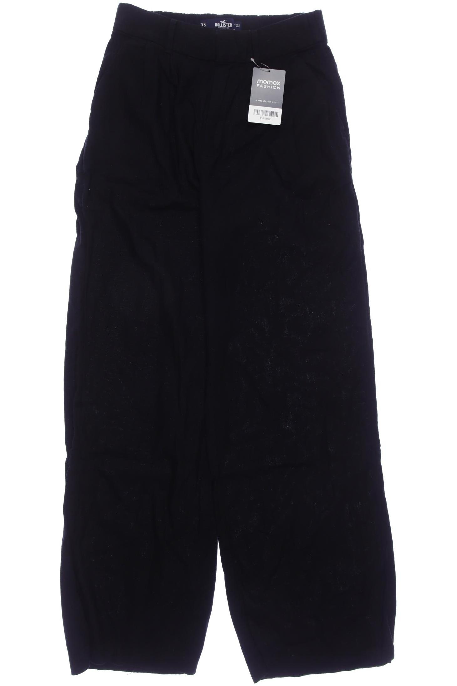 

Hollister Damen Stoffhose, schwarz, Gr. 0