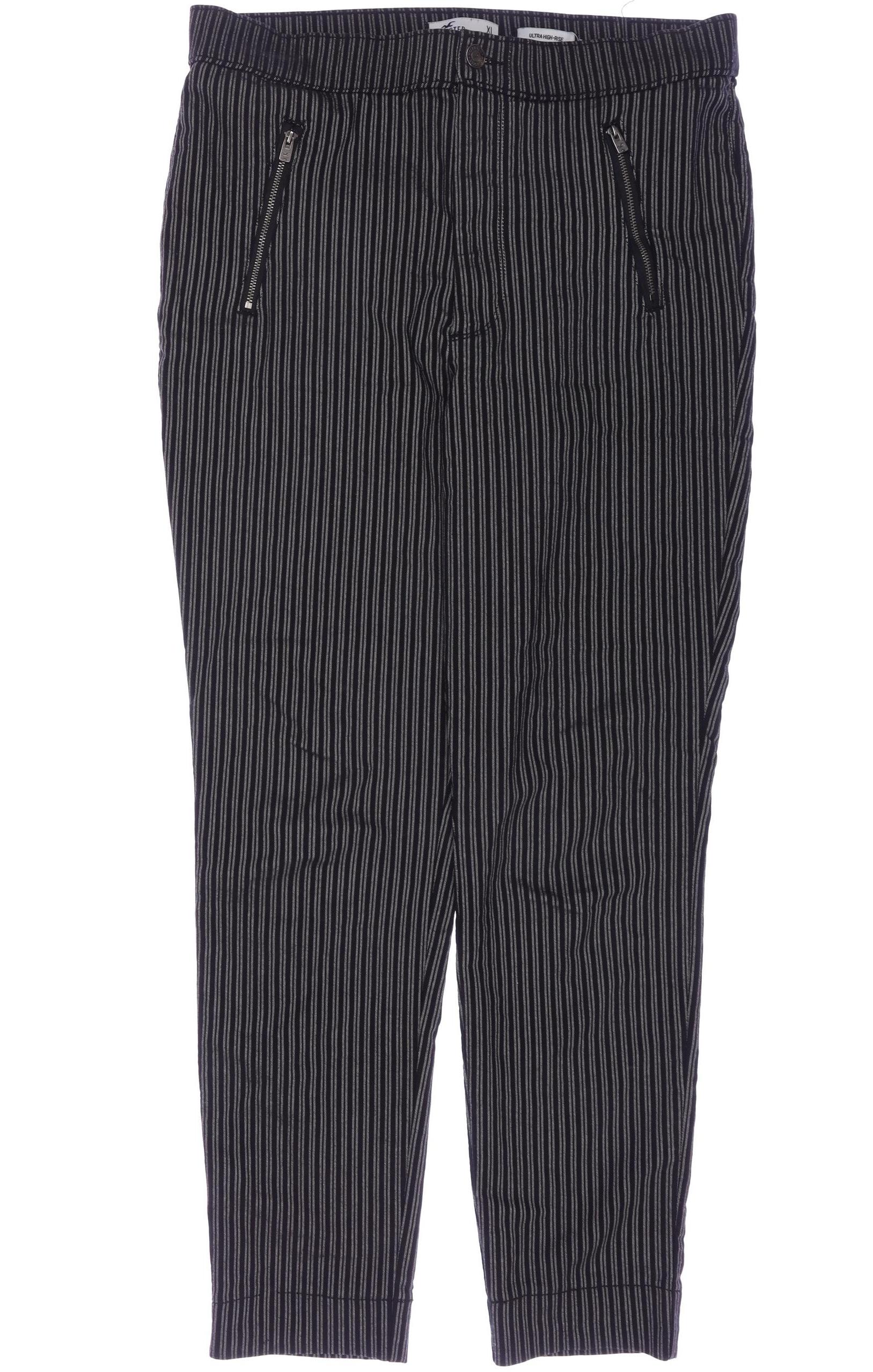 

Hollister Damen Stoffhose, schwarz, Gr. 0