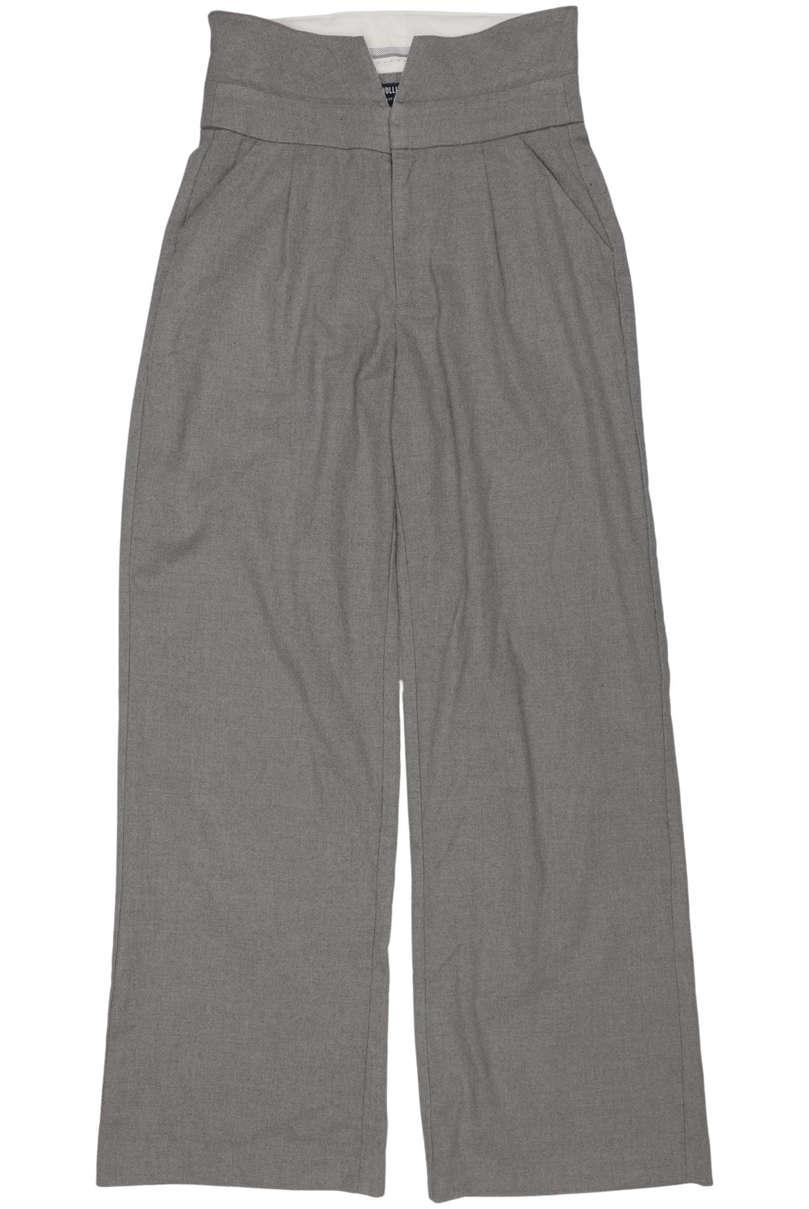 

Hollister Damen Stoffhose, grau, Gr. 0
