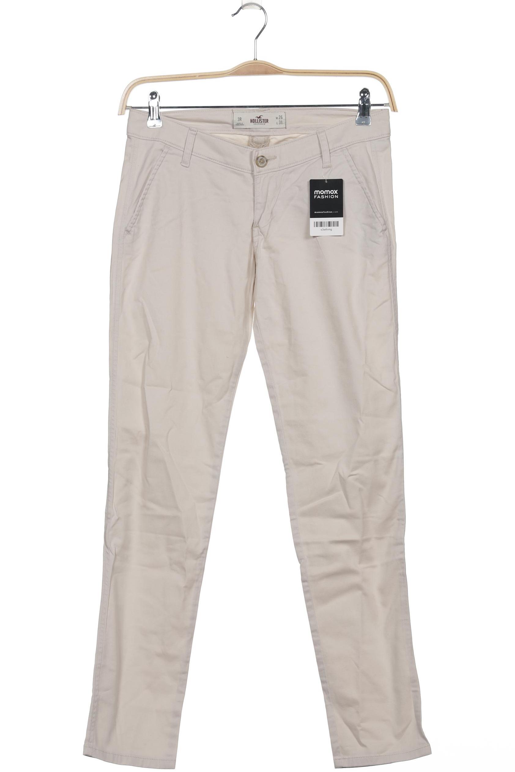 

Hollister Damen Stoffhose, cremeweiß, Gr. 26