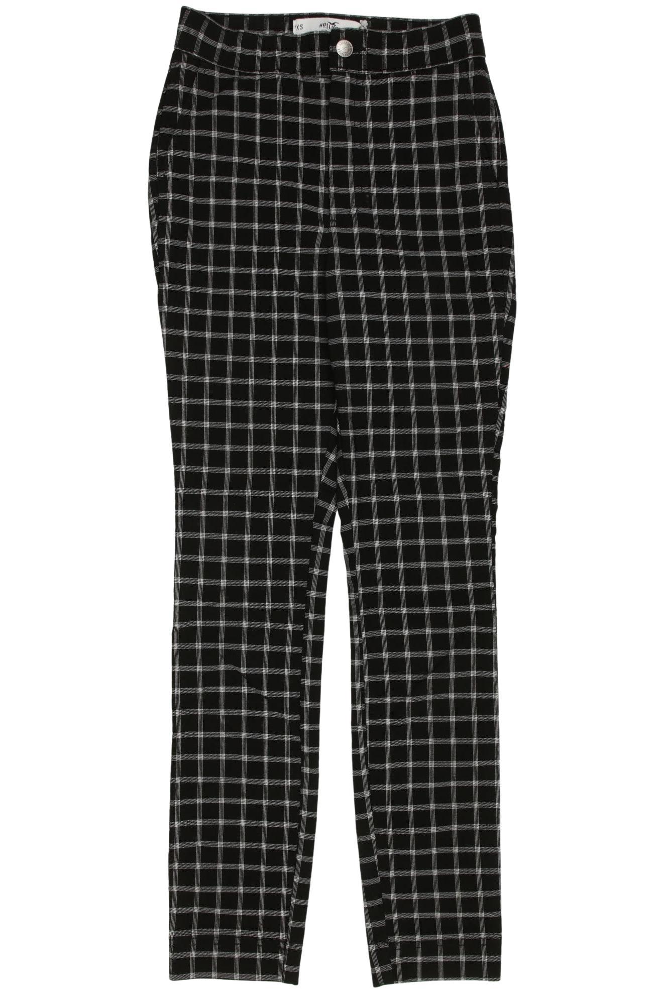

Hollister Damen Stoffhose, schwarz, Gr. 0