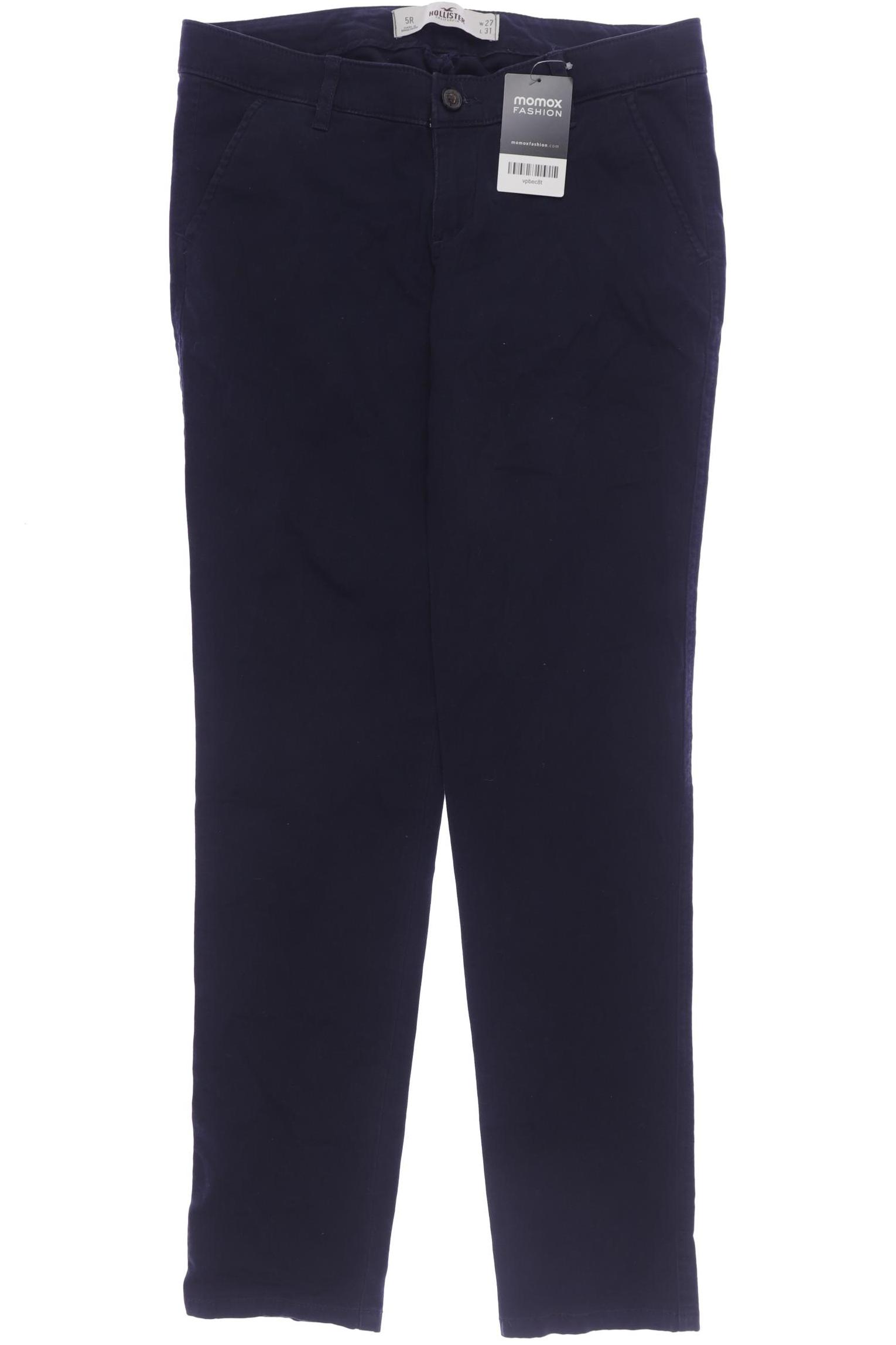 

Hollister Damen Stoffhose, marineblau, Gr. 27