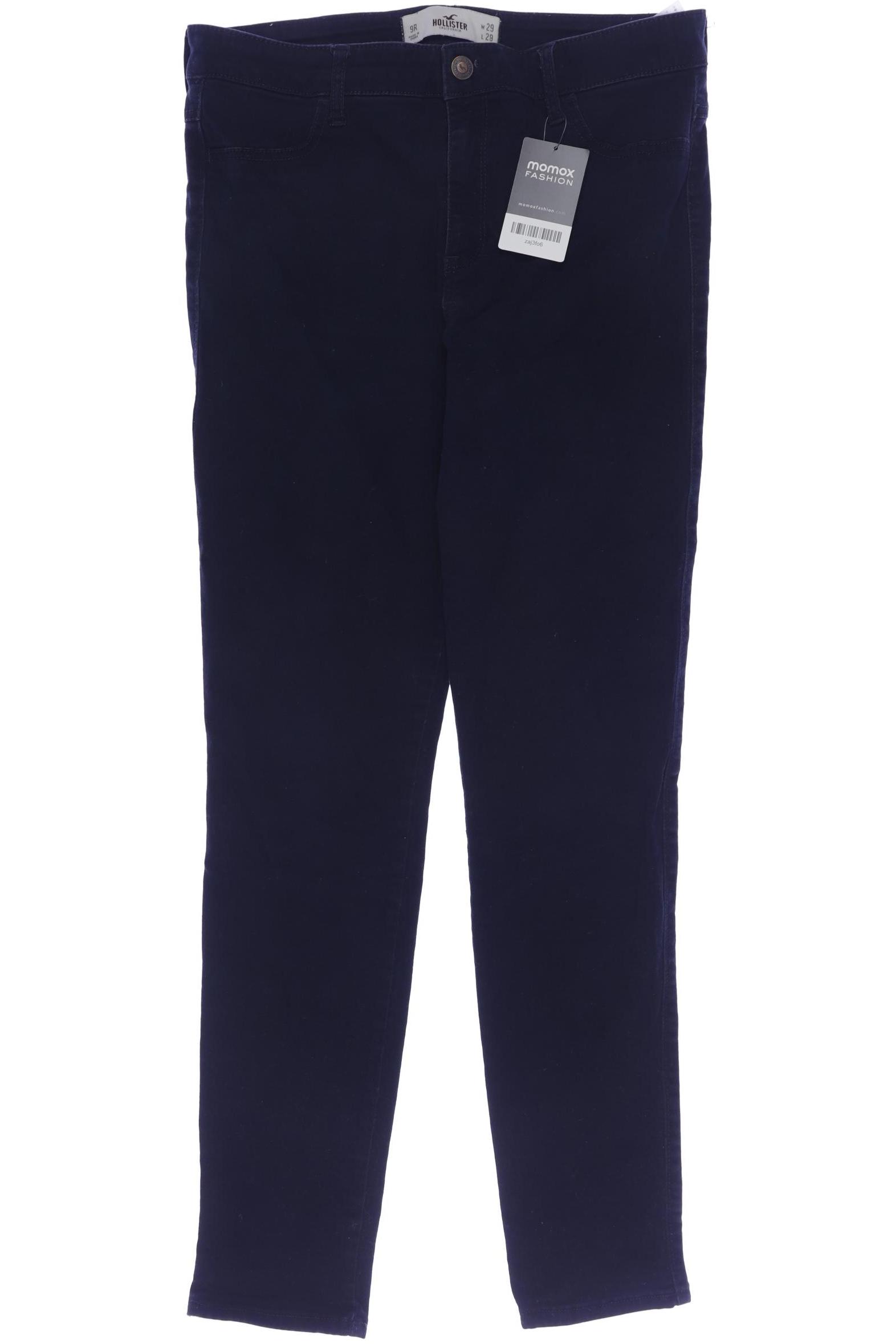 

Hollister Damen Stoffhose, marineblau, Gr. 29