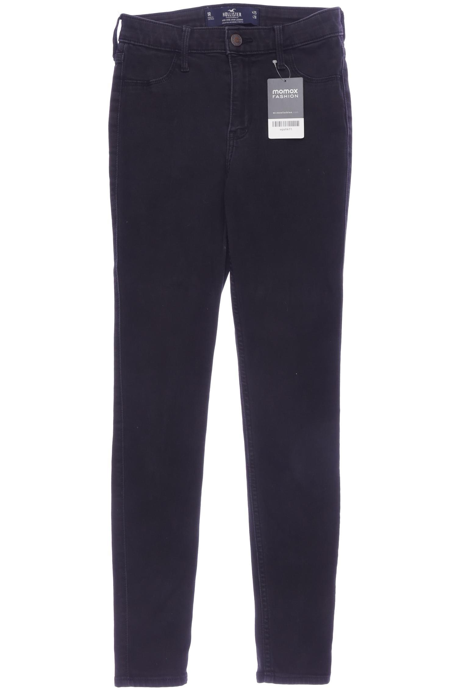 

Hollister Damen Stoffhose, schwarz, Gr. 25