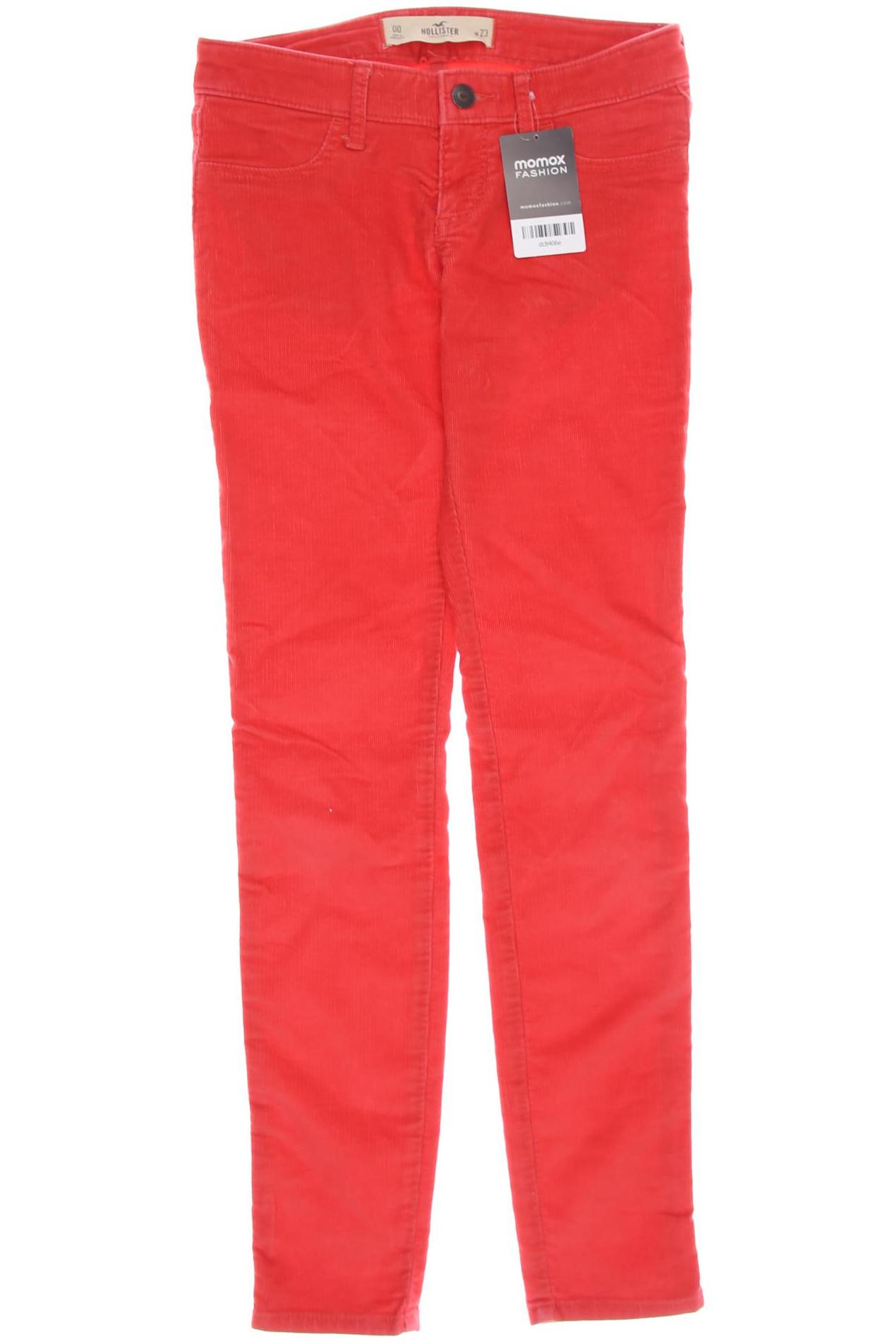 

Hollister Damen Stoffhose, rot, Gr. 0