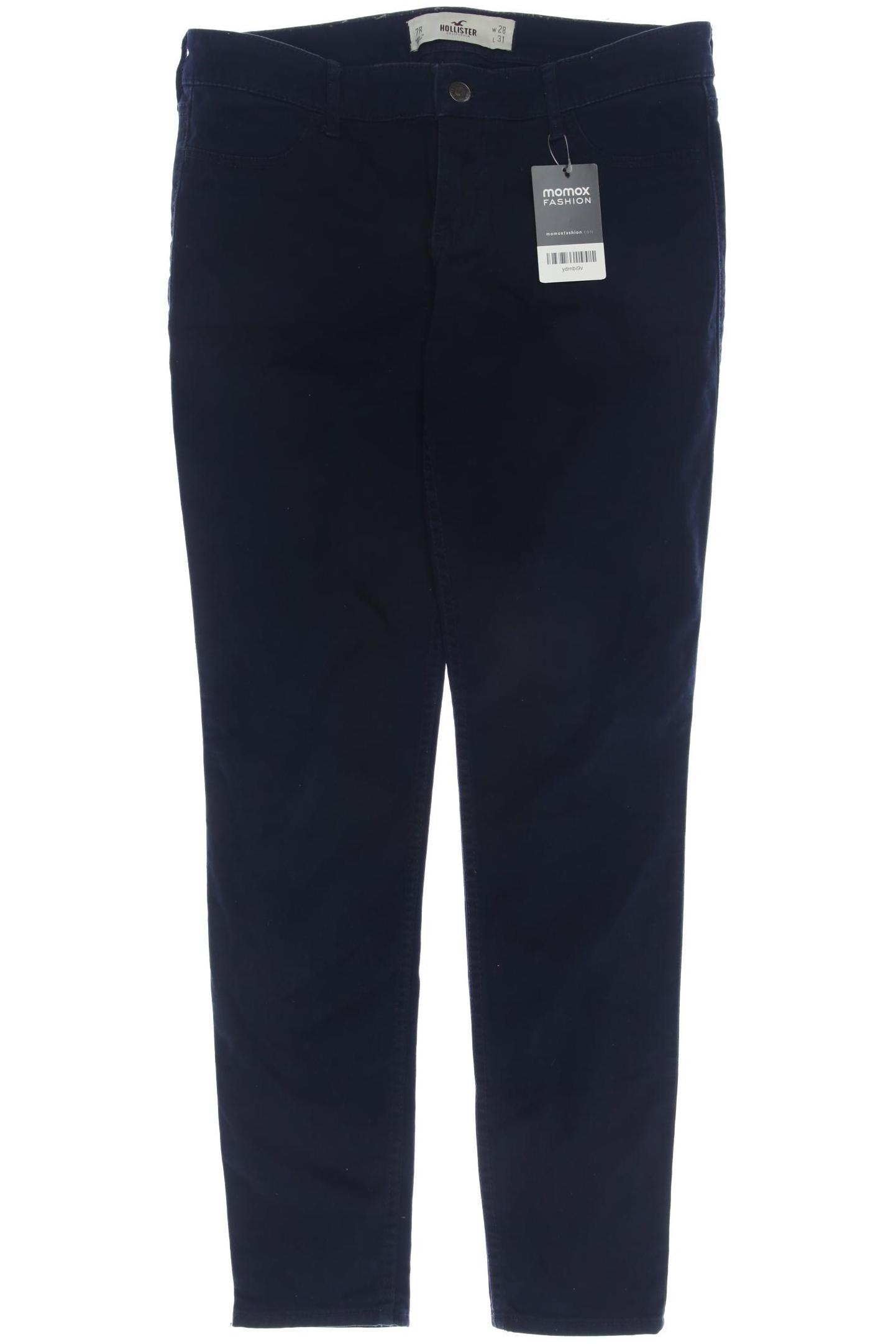 

Hollister Damen Stoffhose, marineblau, Gr. 28