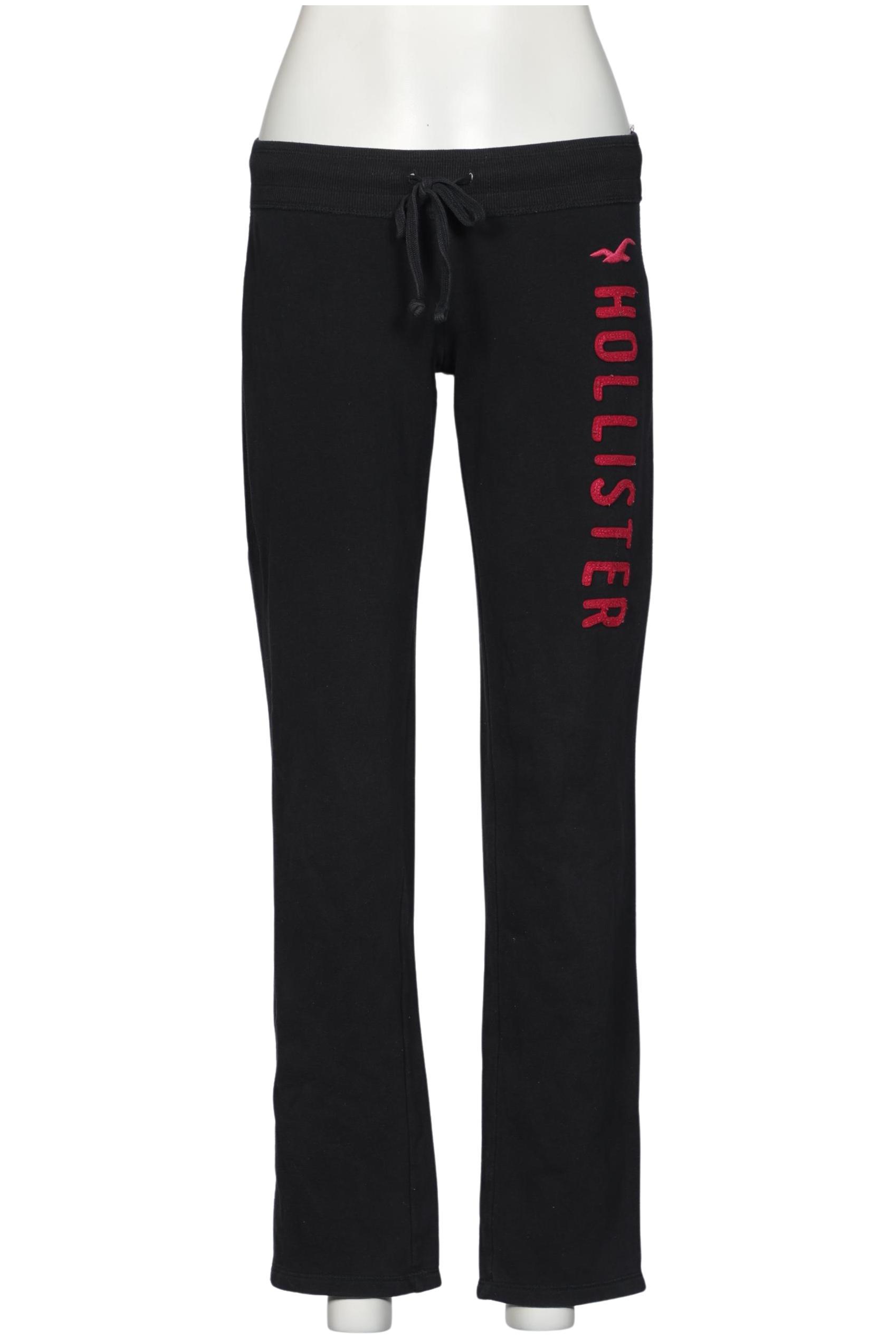 

Hollister Damen Stoffhose, schwarz, Gr. 0
