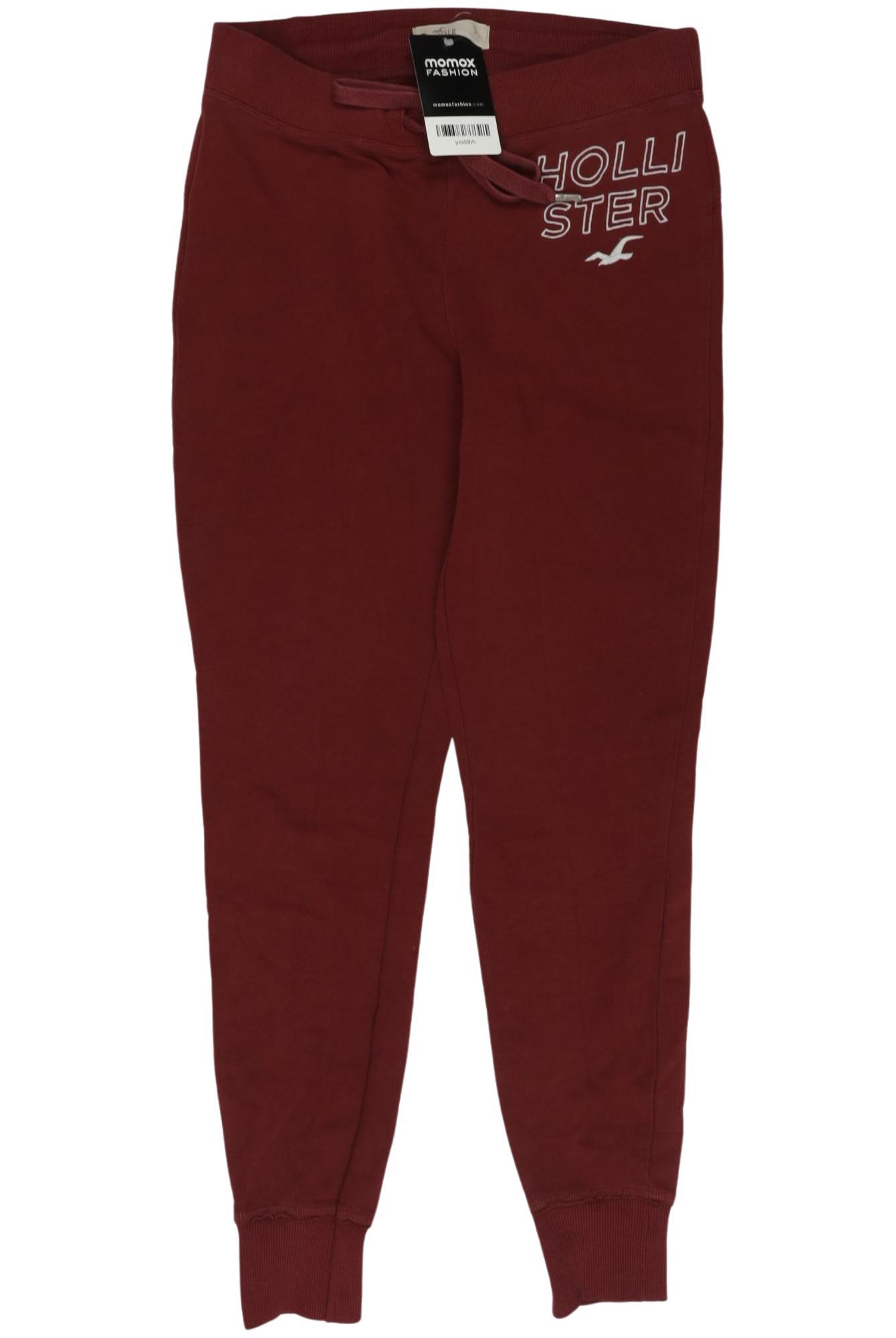 

Hollister Damen Stoffhose, bordeaux, Gr. 0