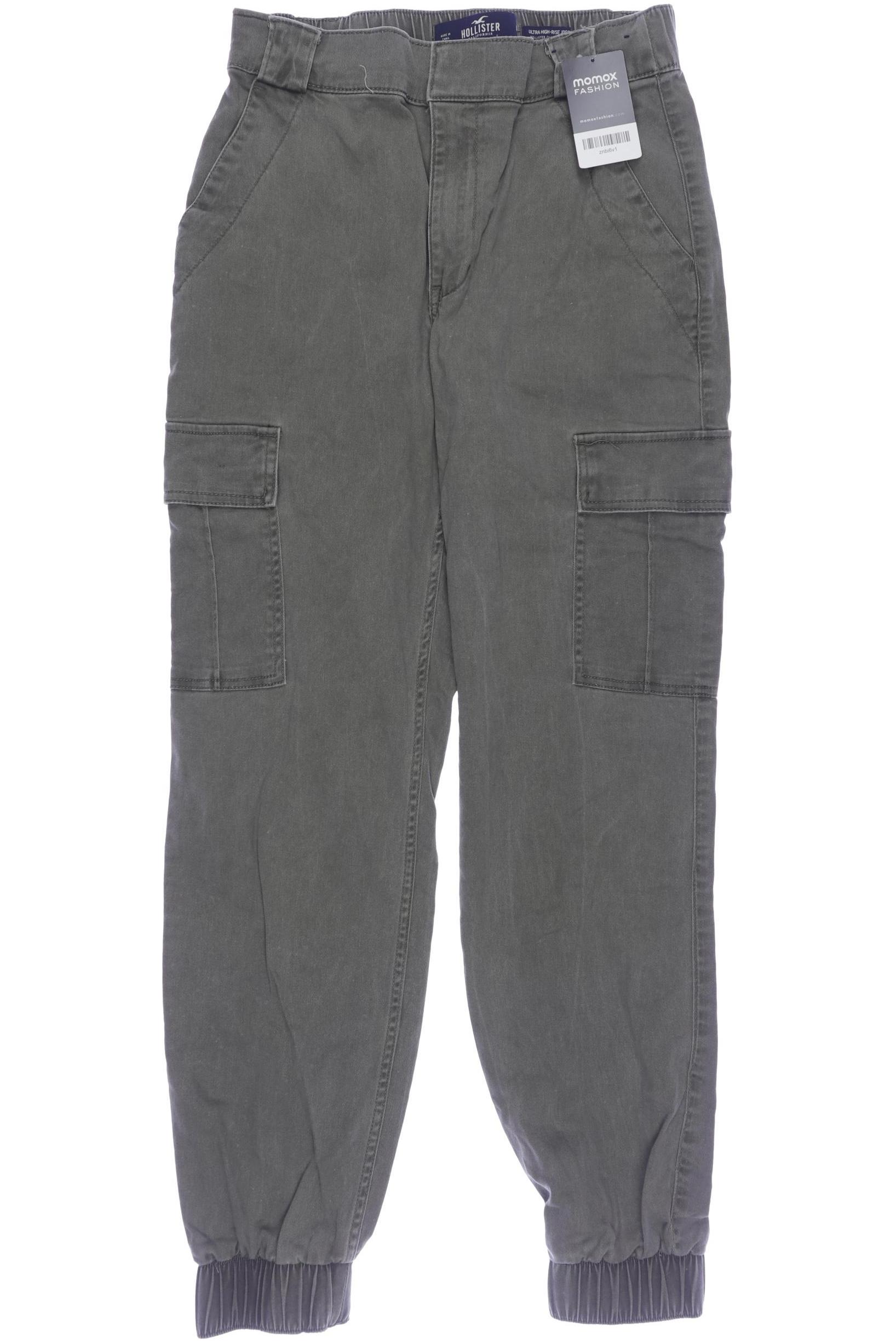 

Hollister Damen Stoffhose, grün, Gr. 0