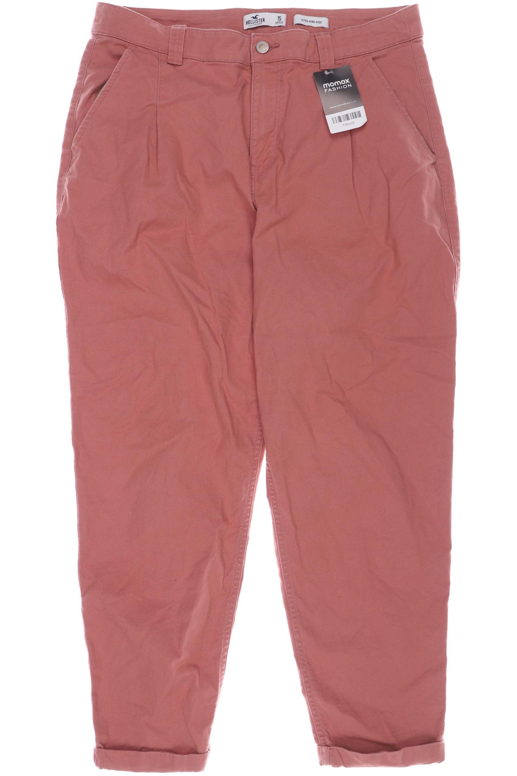 

Hollister Damen Stoffhose, pink