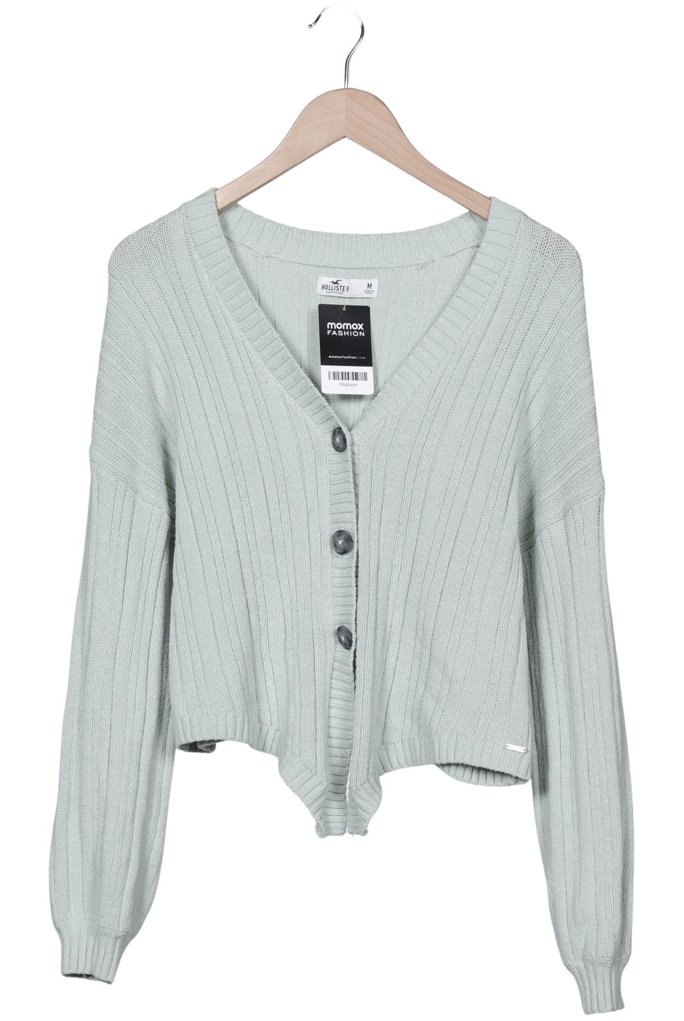 

Hollister Damen Strickjacke, hellgrün, Gr. 38