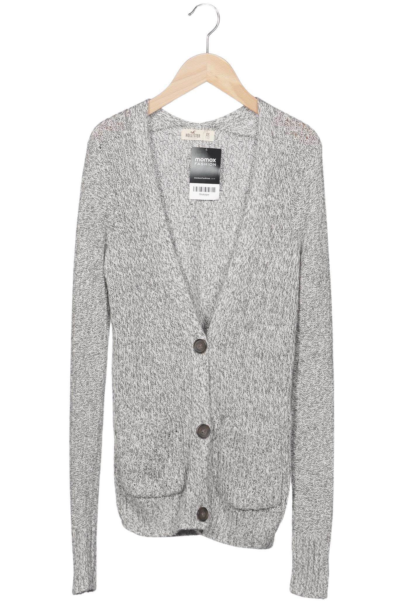 

Hollister Damen Strickjacke, grau, Gr. 34