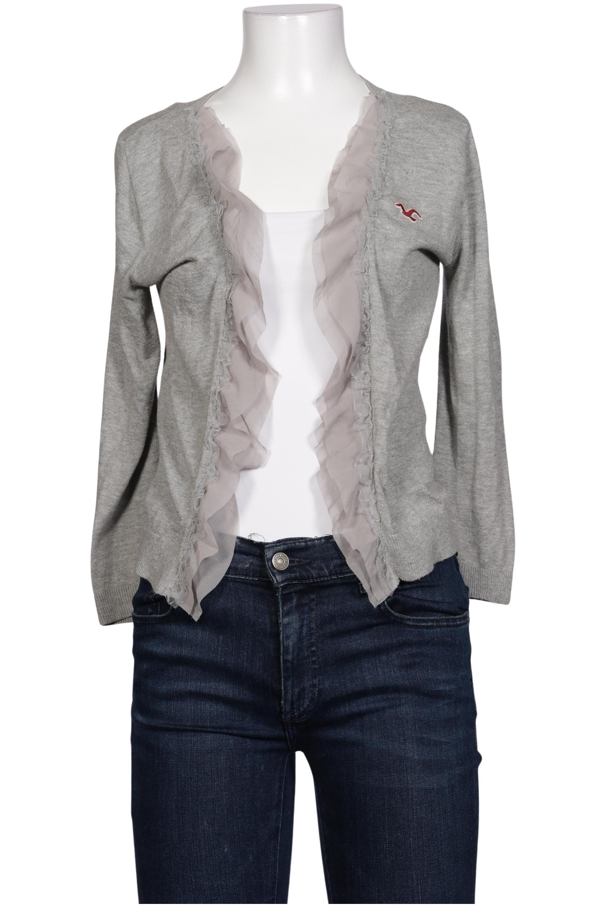 

Hollister Damen Strickjacke, grau, Gr. 38
