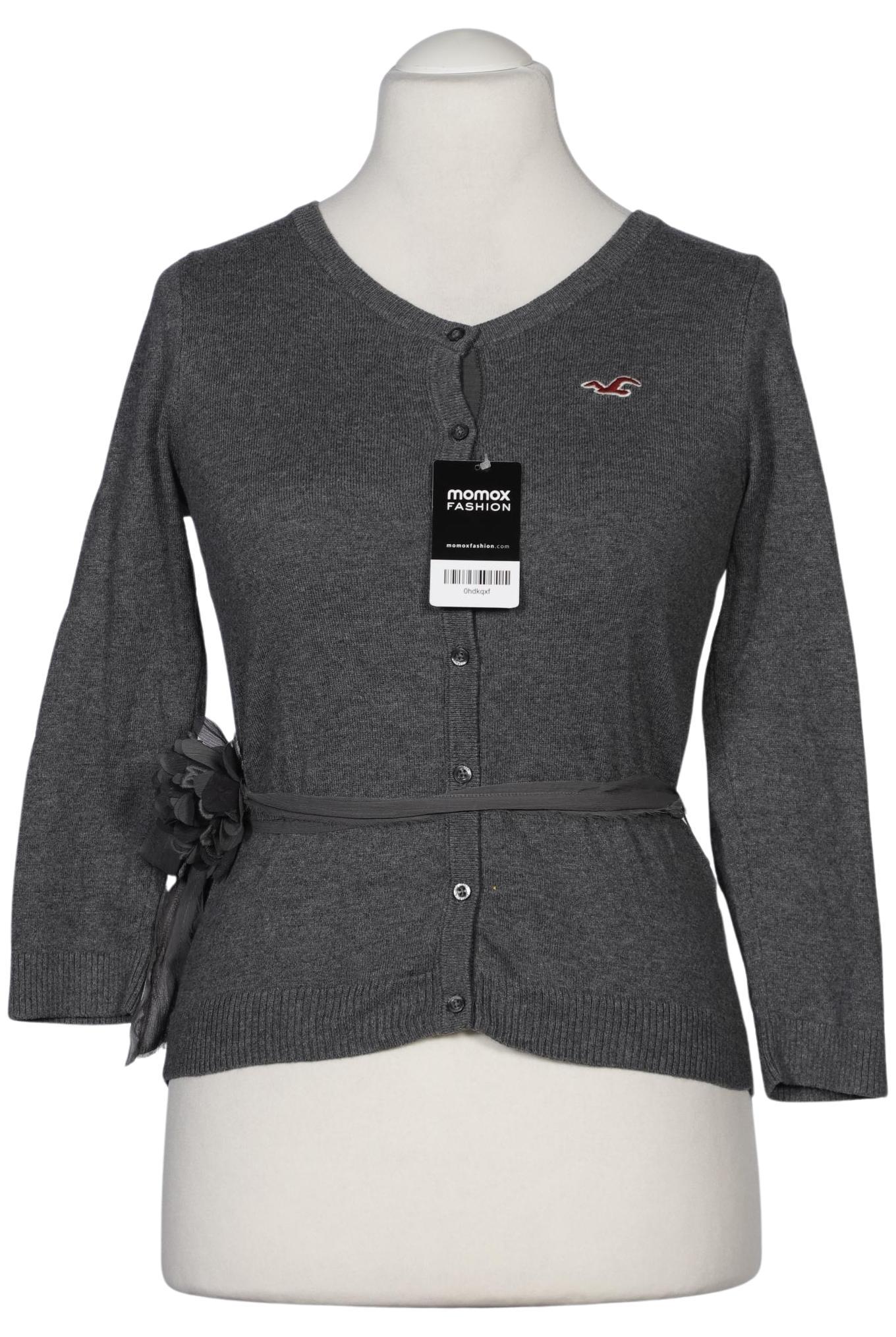 

Hollister Damen Strickjacke, grau, Gr. 42
