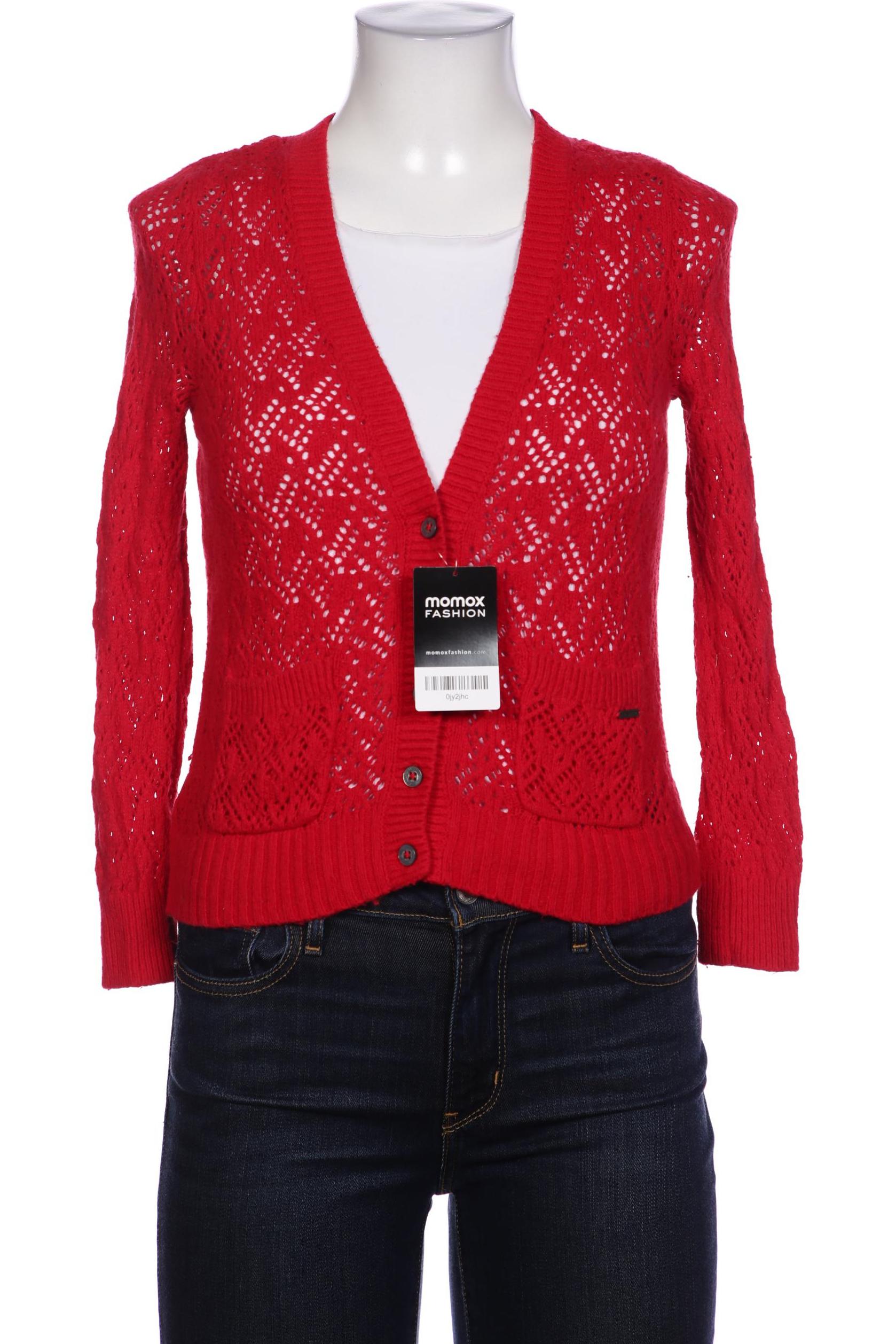 

Hollister Damen Strickjacke, rot, Gr. 36