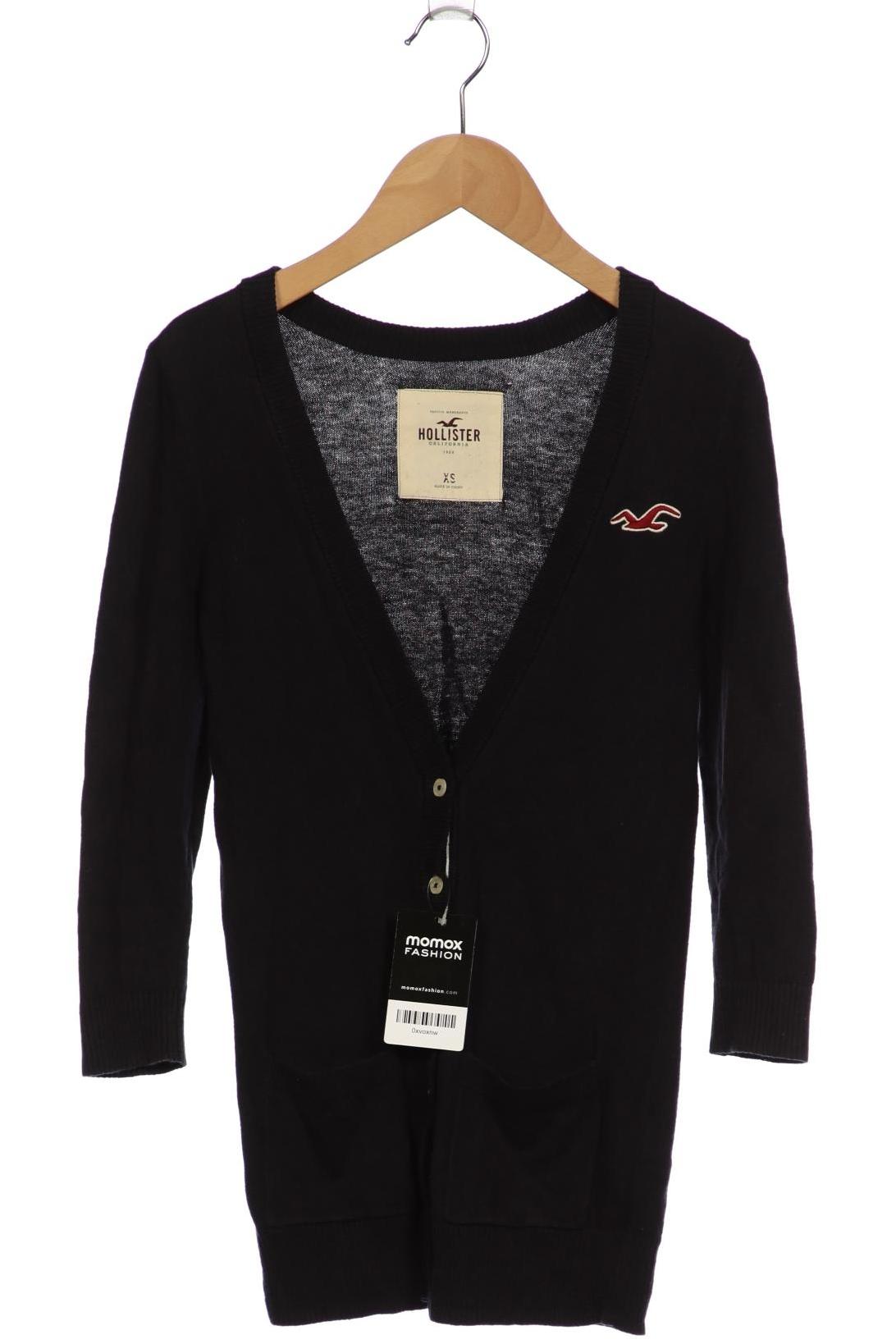 

Hollister Damen Strickjacke, marineblau, Gr. 34