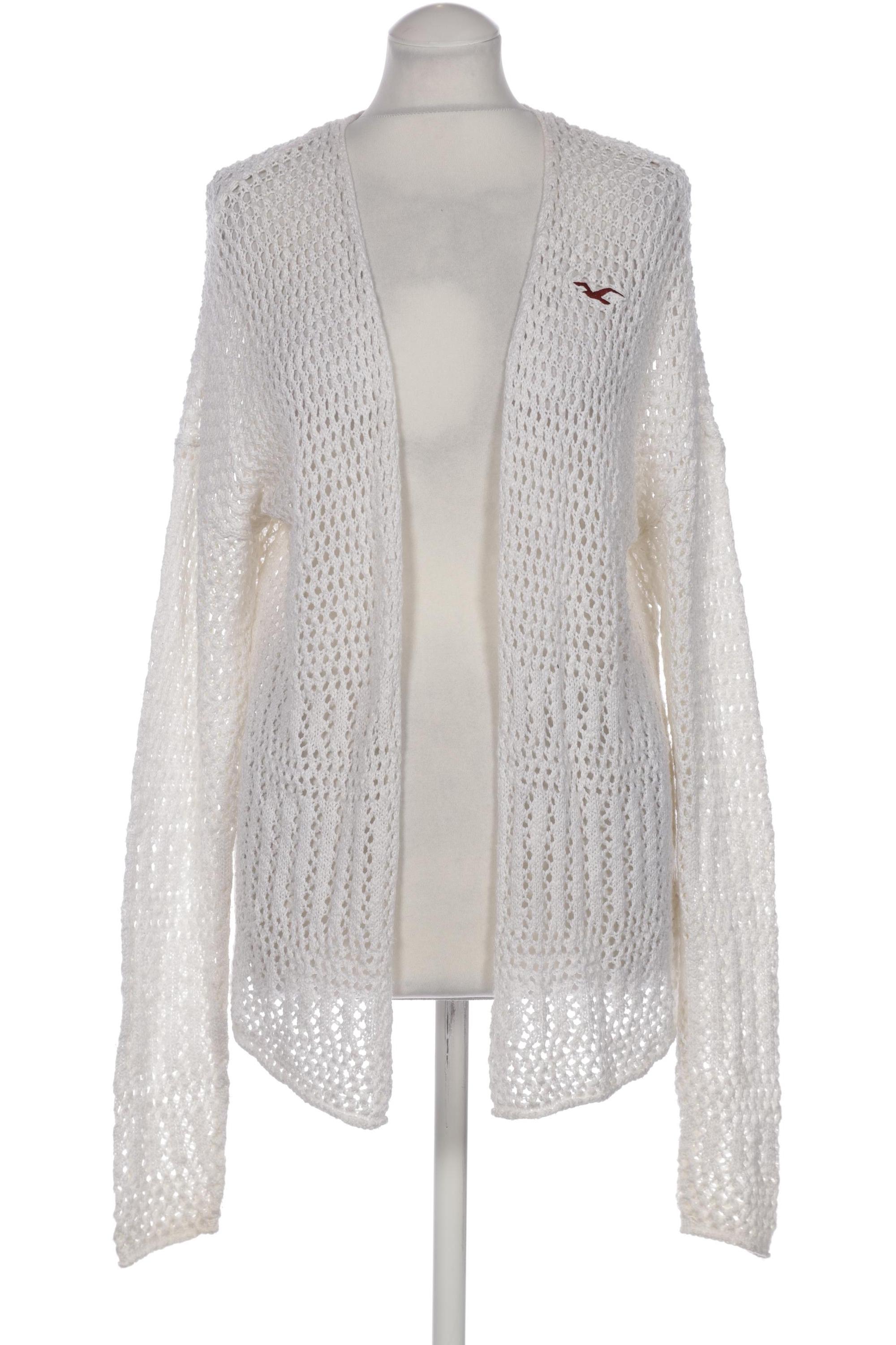 

Hollister Damen Strickjacke, cremeweiß, Gr. 38