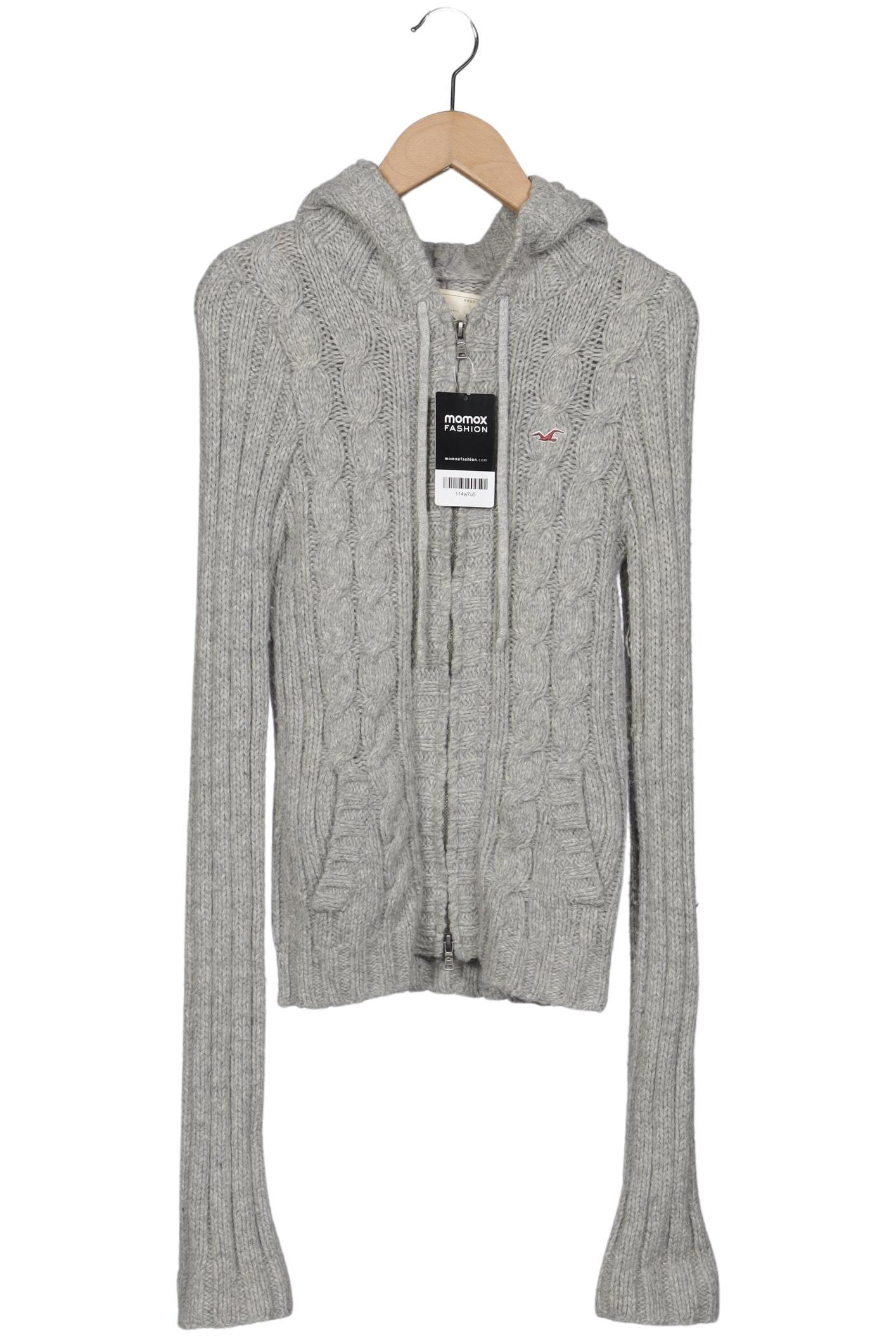 

Hollister Damen Strickjacke, grau, Gr. 38