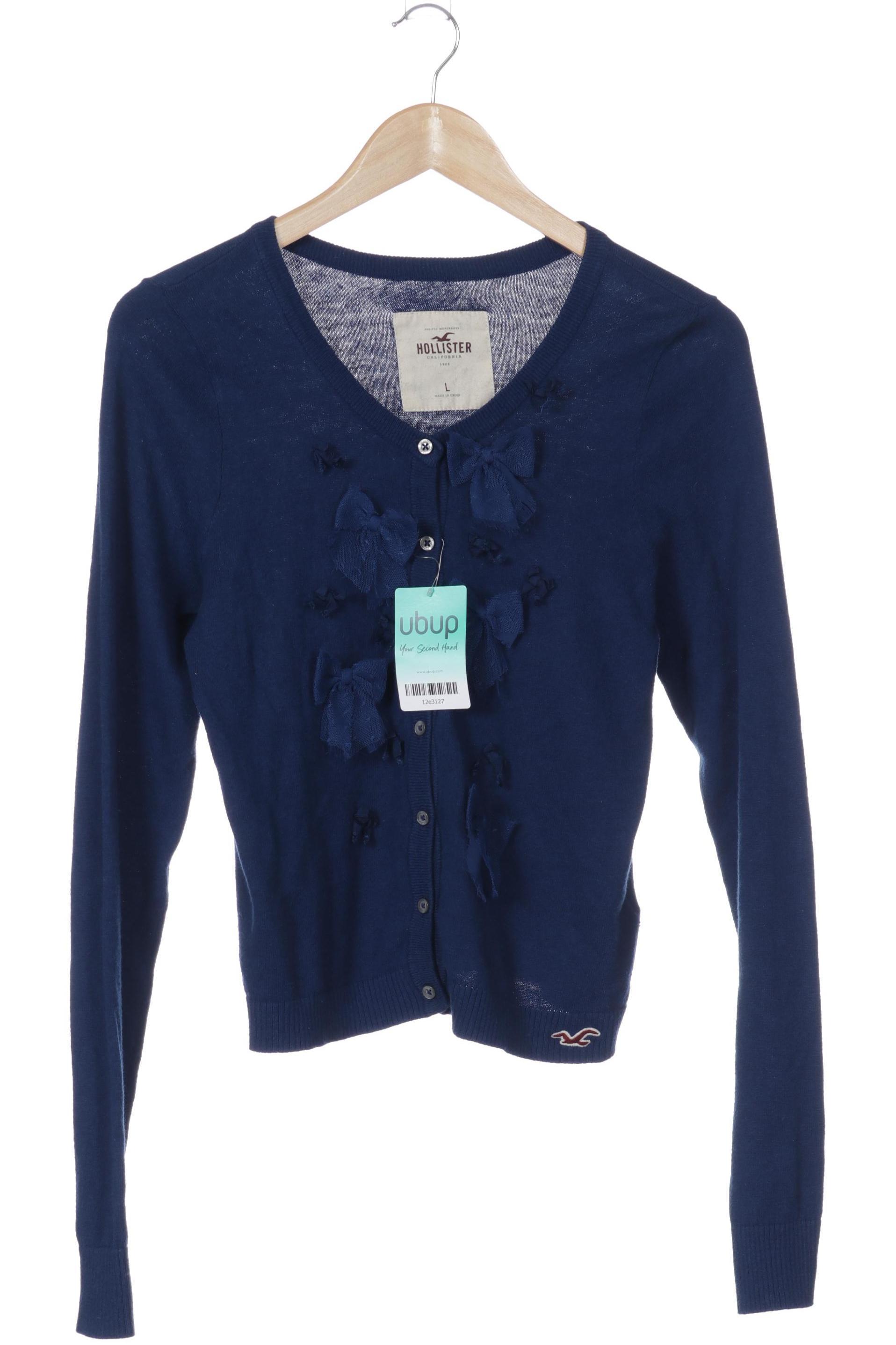 

Hollister Damen Strickjacke, blau, Gr.