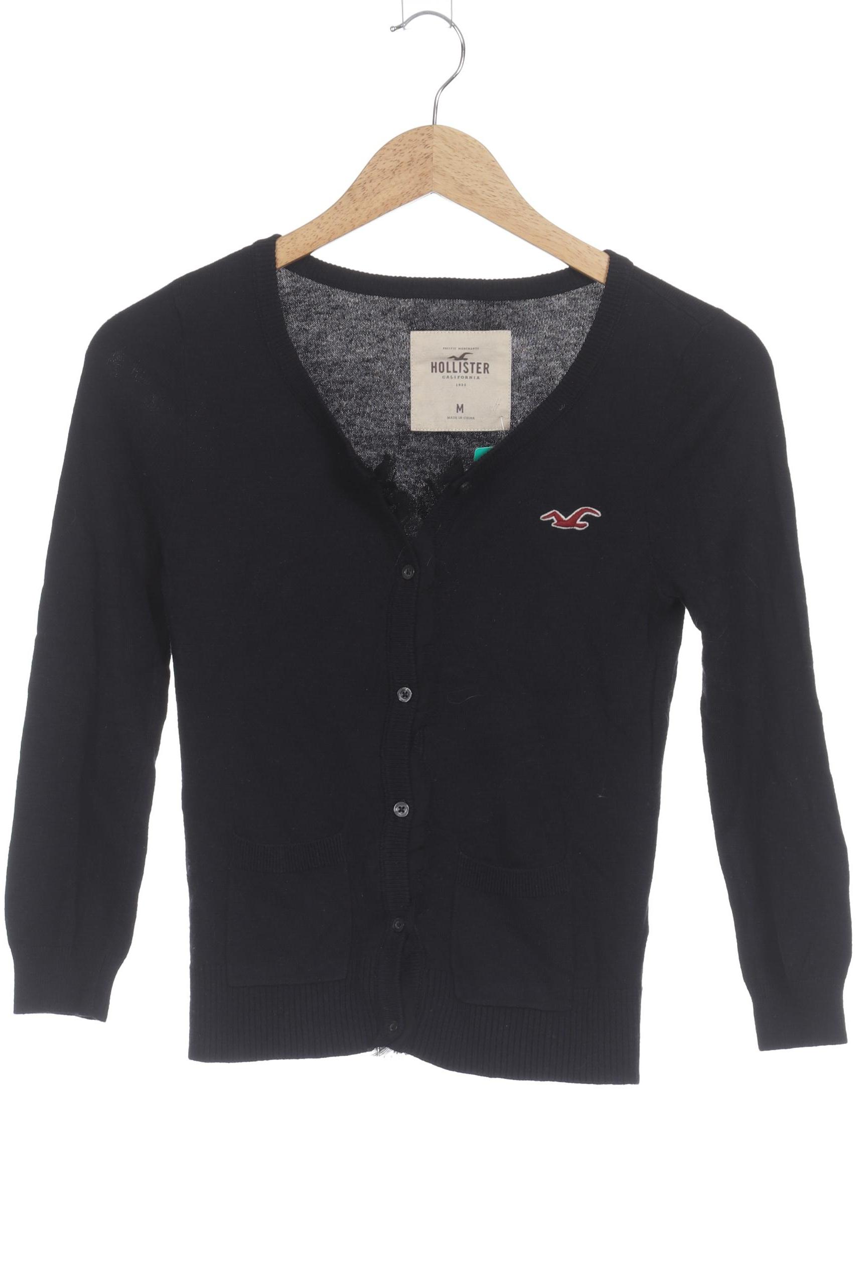 

Hollister Damen Strickjacke, schwarz, Gr.