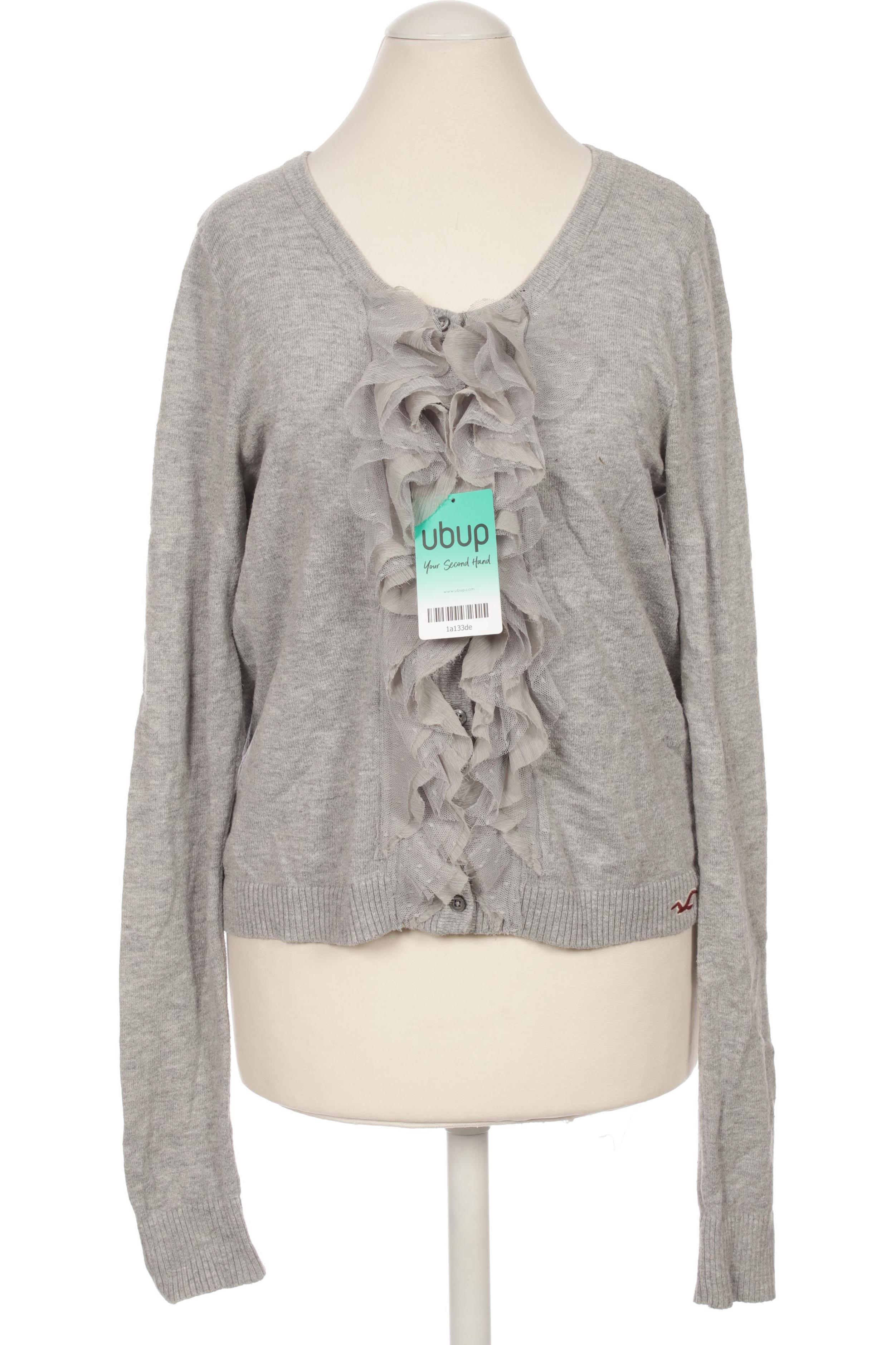 

Hollister Damen Strickjacke, grau, Gr.