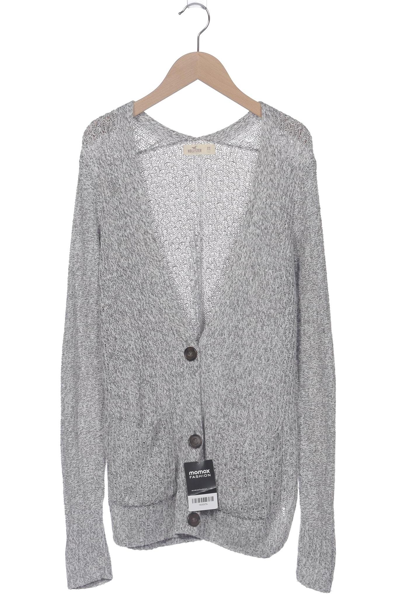 

Hollister Damen Strickjacke, grau, Gr. 34