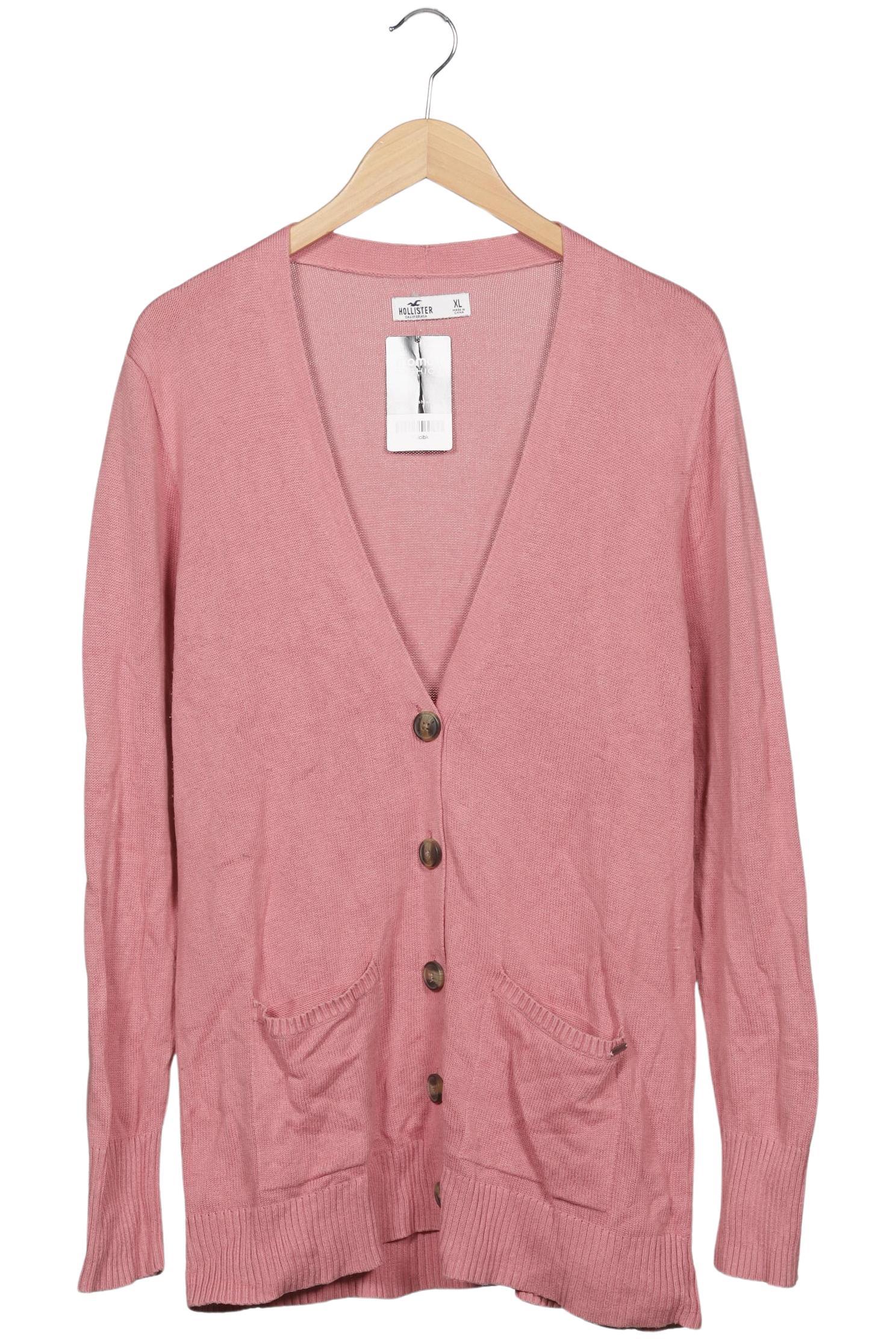 

Hollister Damen Strickjacke, pink, Gr. 44