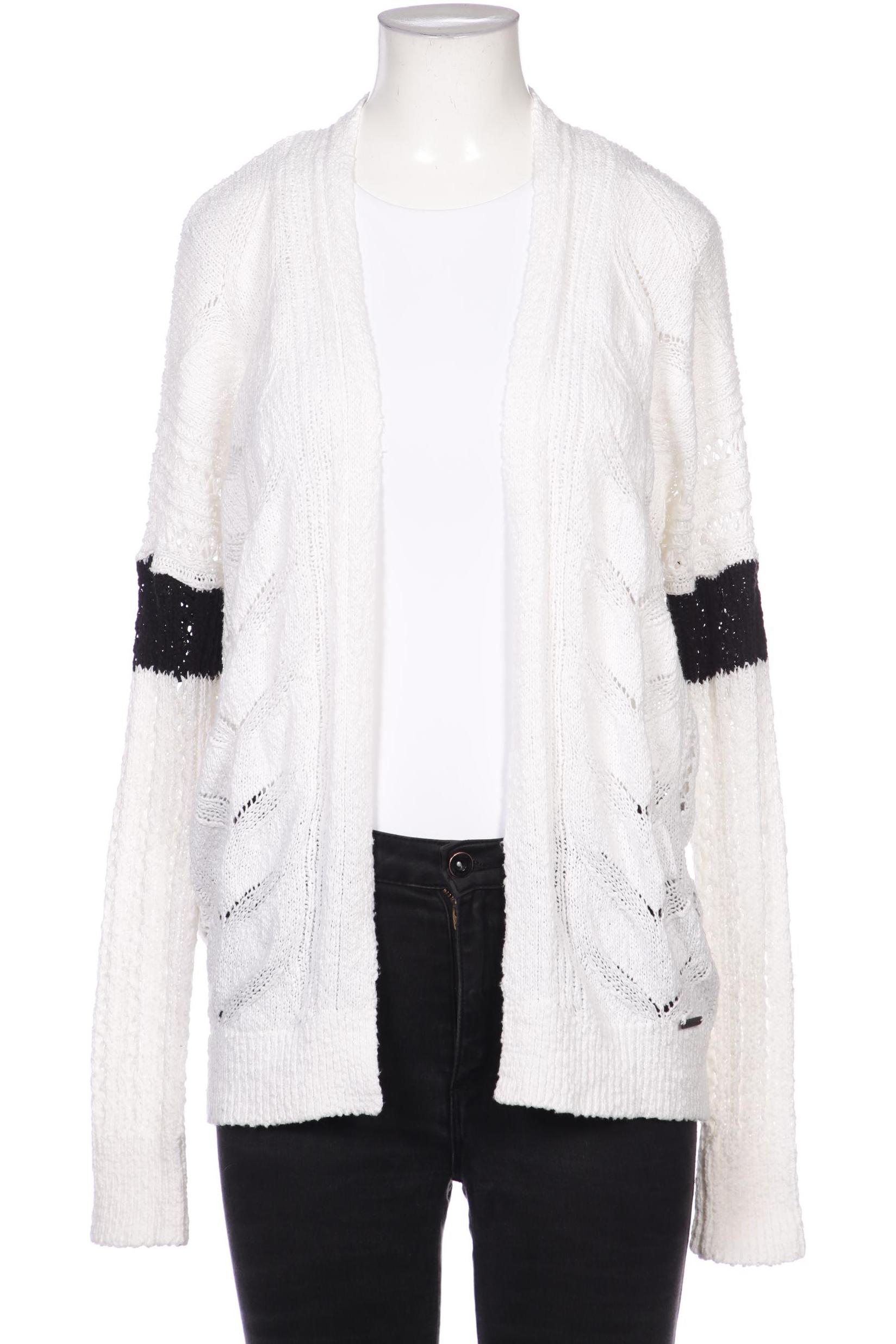 

Hollister Damen Strickjacke, weiß, Gr. 36