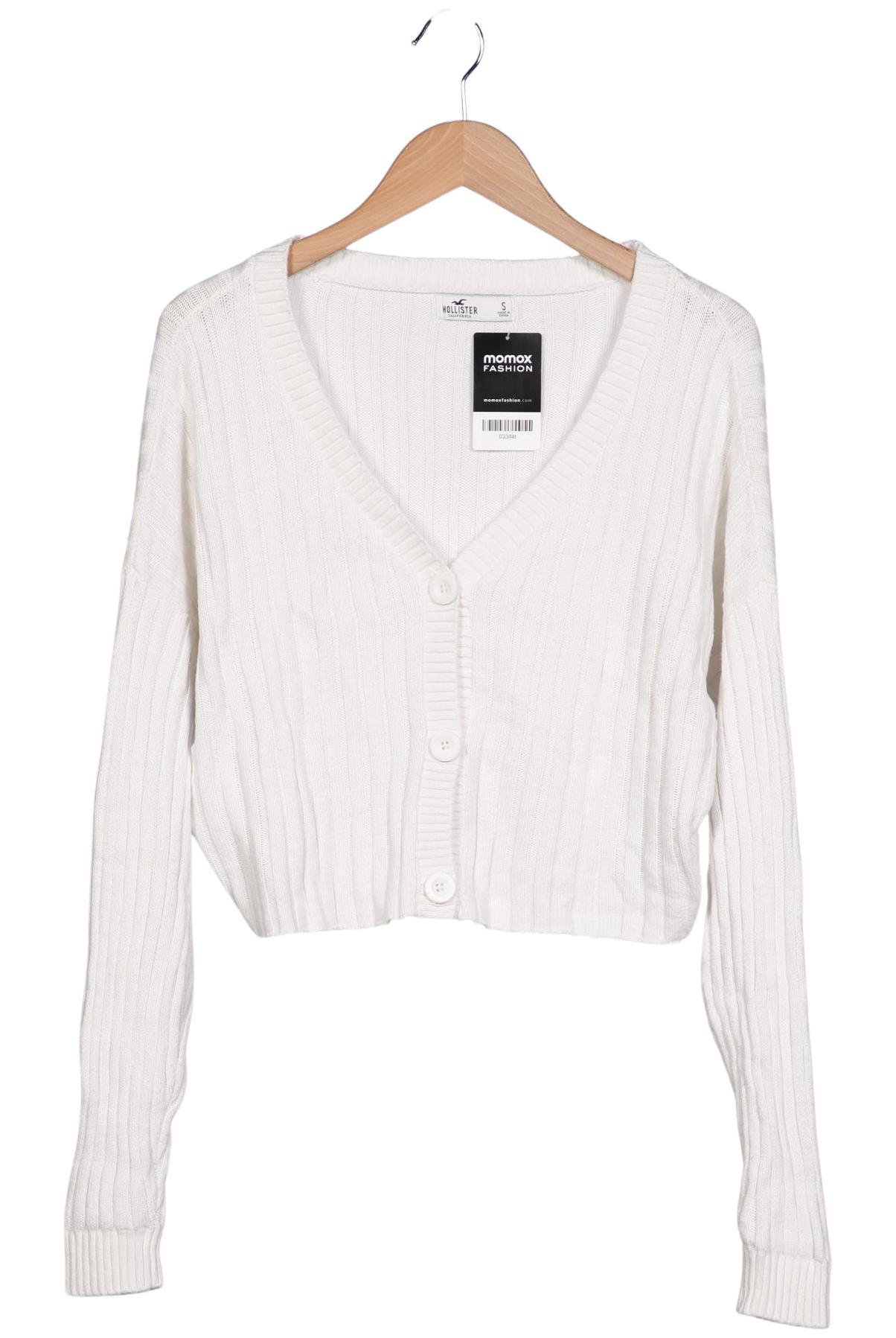 

Hollister Damen Strickjacke, cremeweiß, Gr. 36