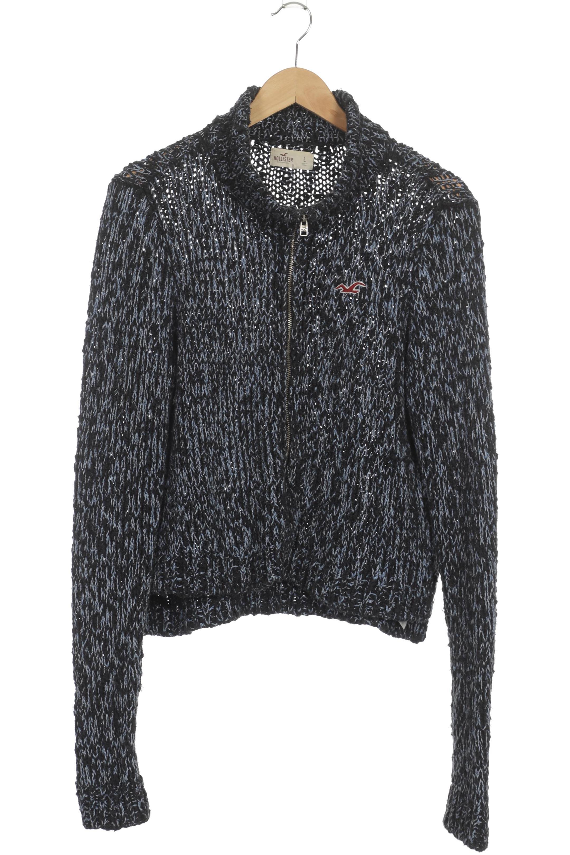 

Hollister Damen Strickjacke, blau, Gr.