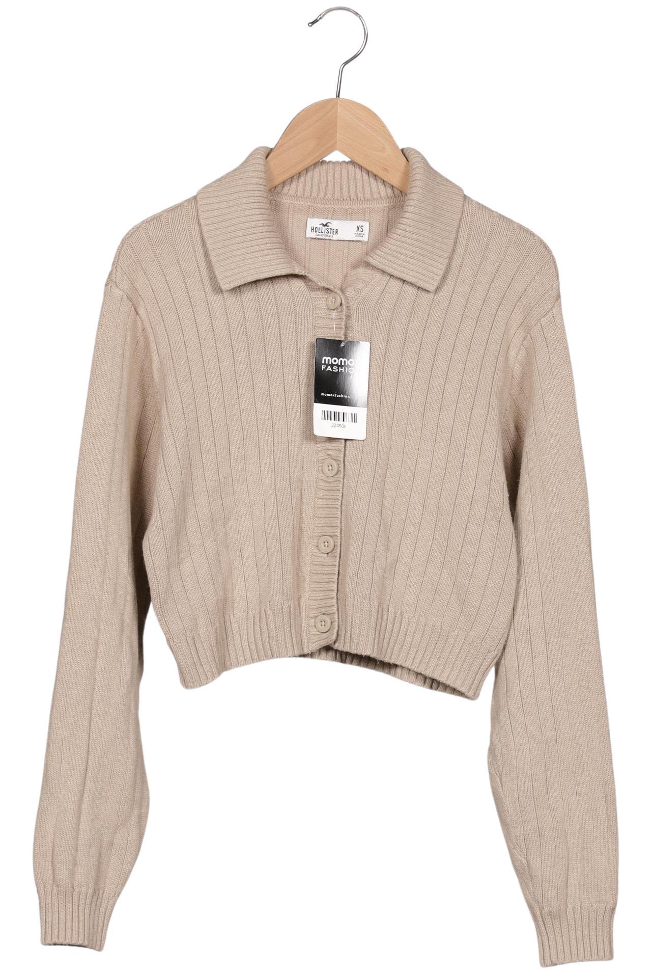 

Hollister Damen Strickjacke, grau, Gr. 34