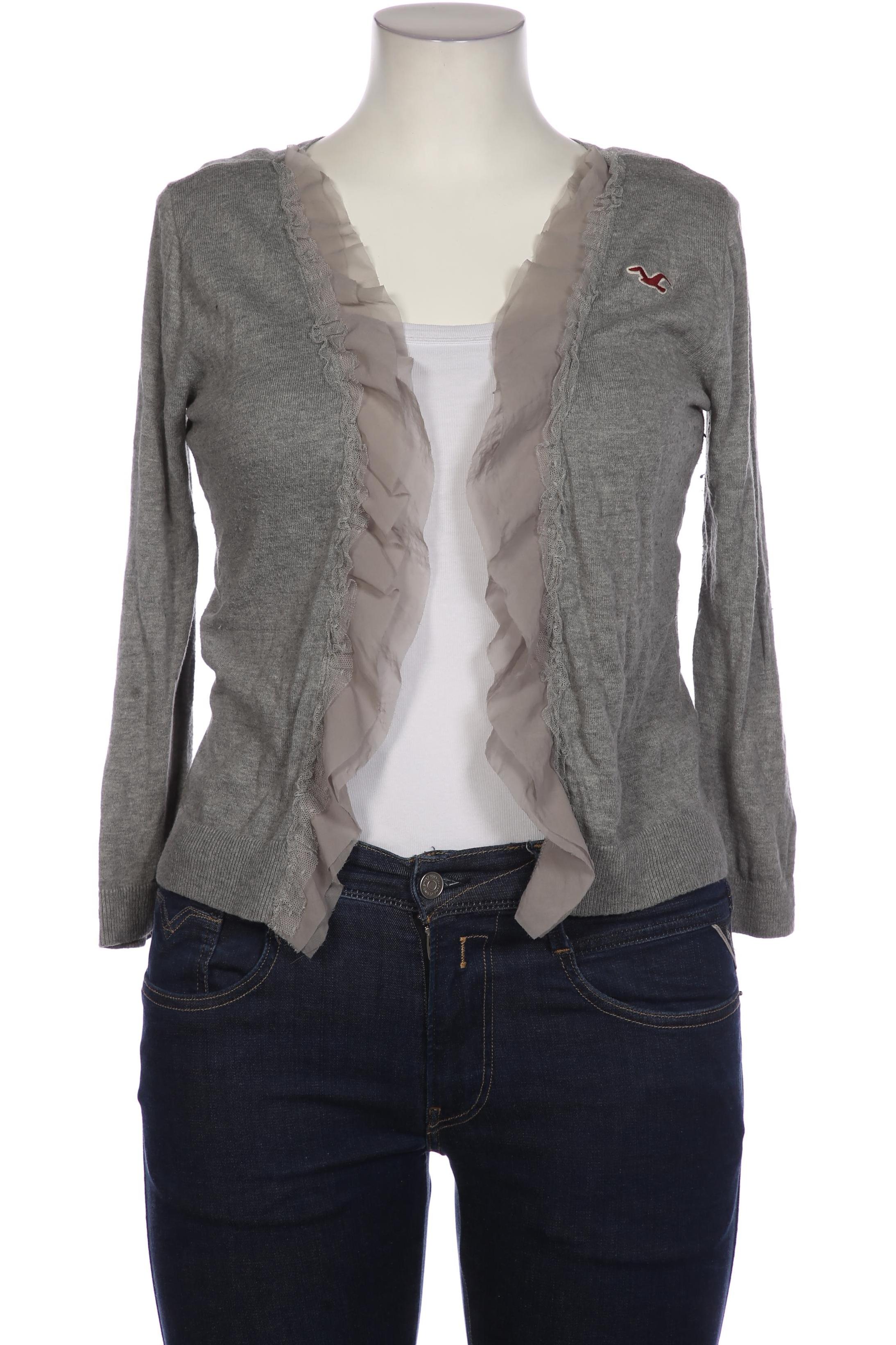 

Hollister Damen Strickjacke, grau, Gr. 42