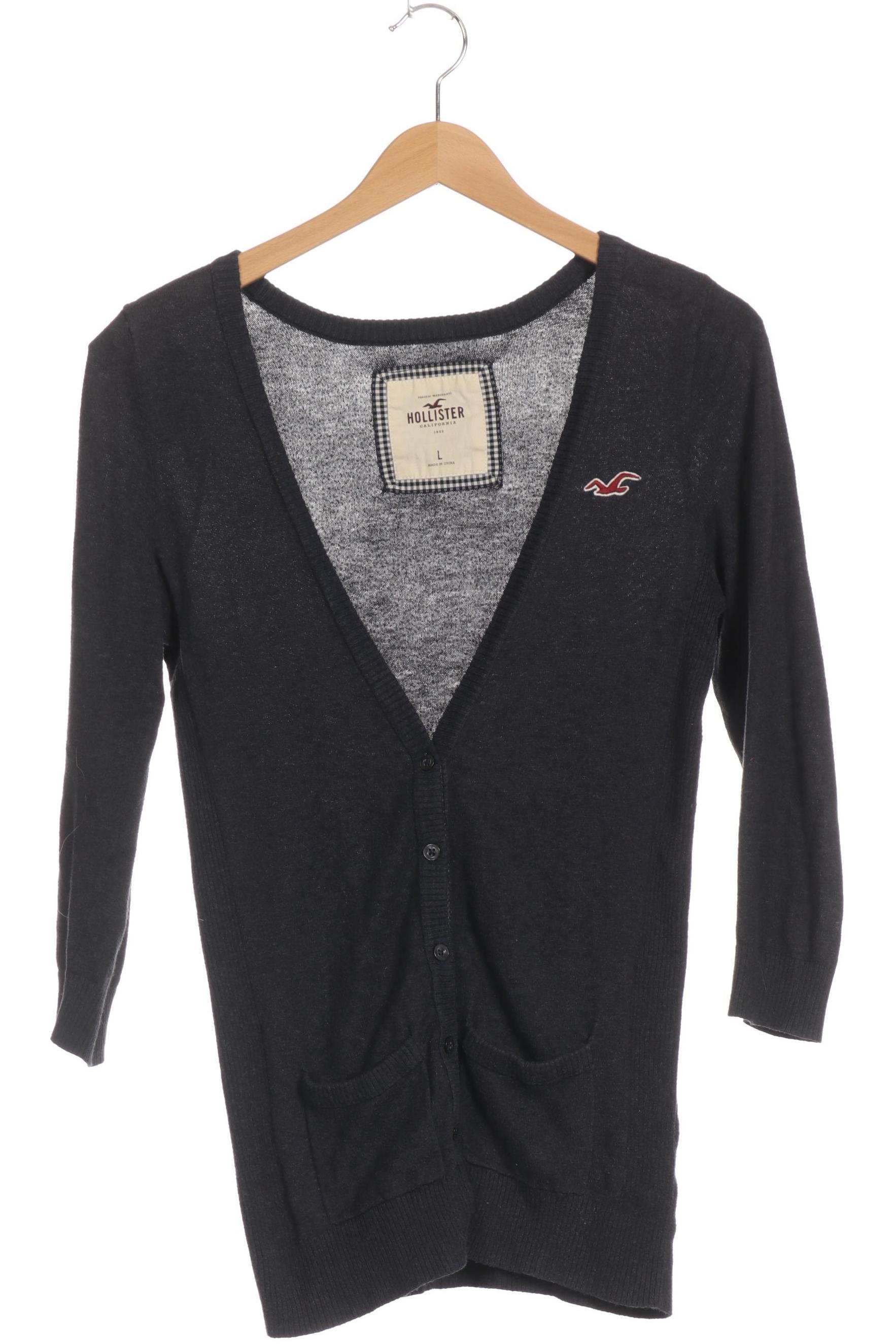 

Hollister Damen Strickjacke, blau, Gr.