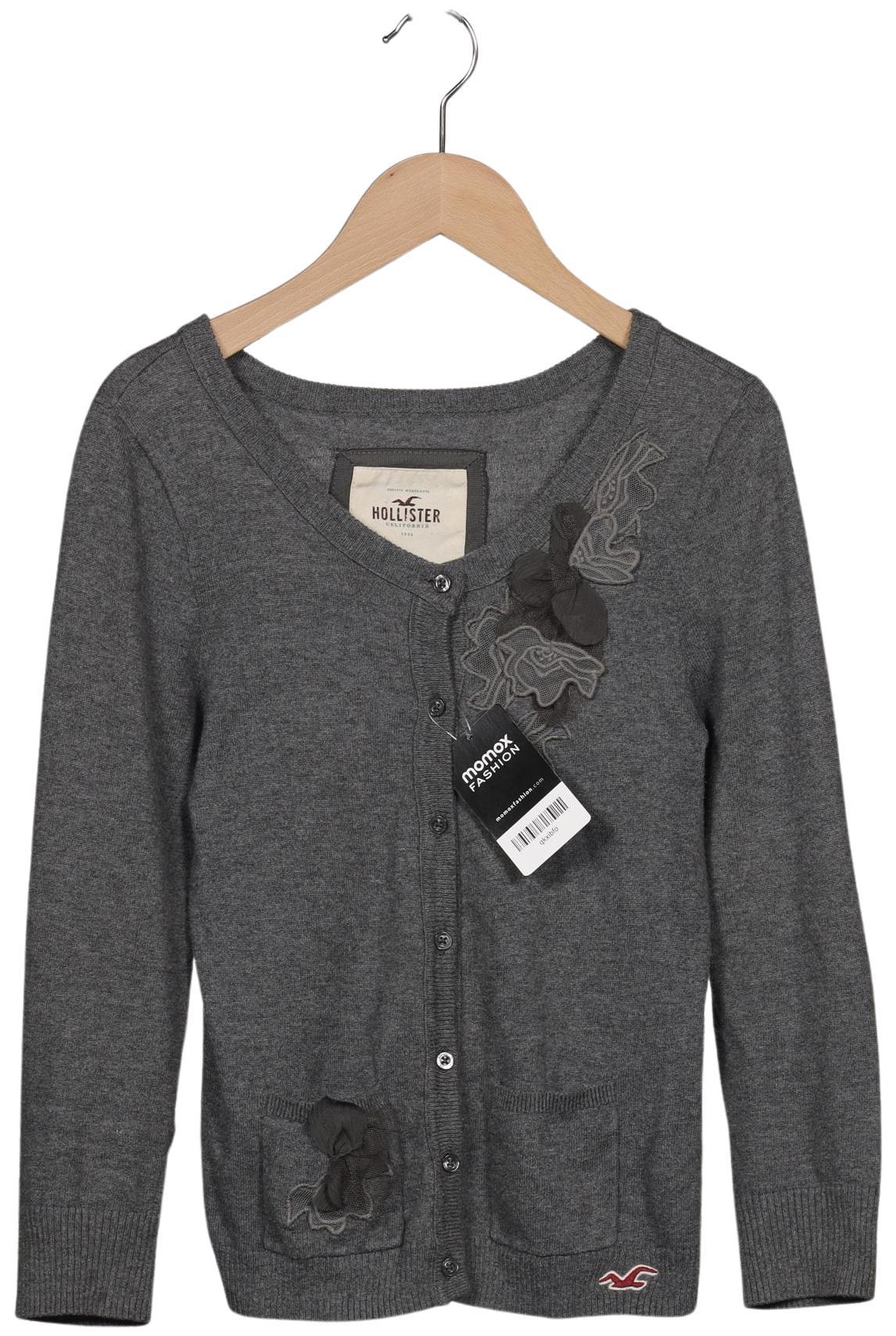 

Hollister Damen Strickjacke, grau, Gr. 36