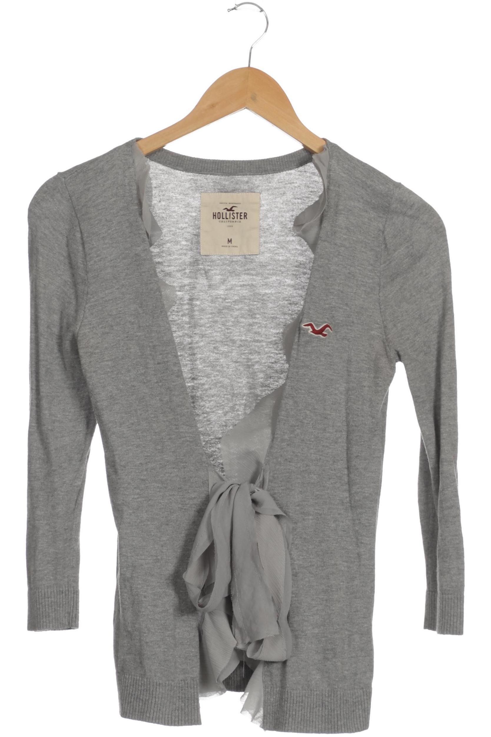 

Hollister Damen Strickjacke, grau, Gr.