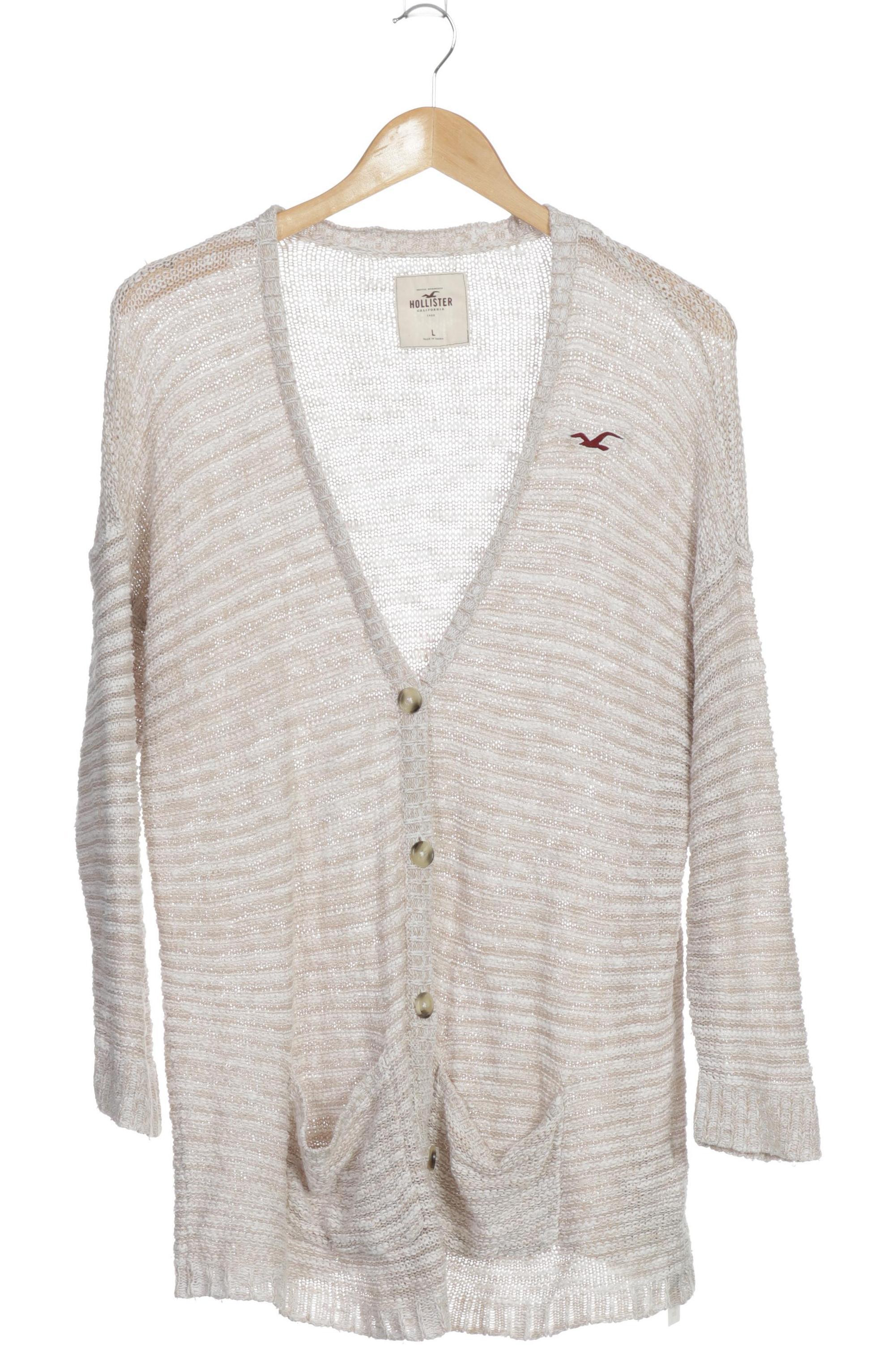 

Hollister Damen Strickjacke, beige, Gr.