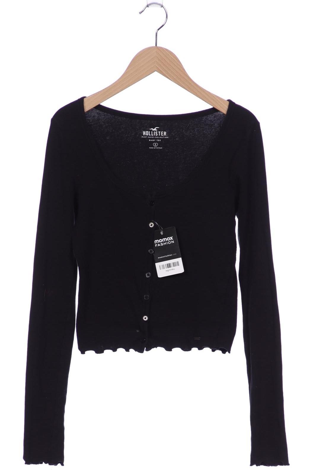 

Hollister Damen Strickjacke, schwarz, Gr. 36