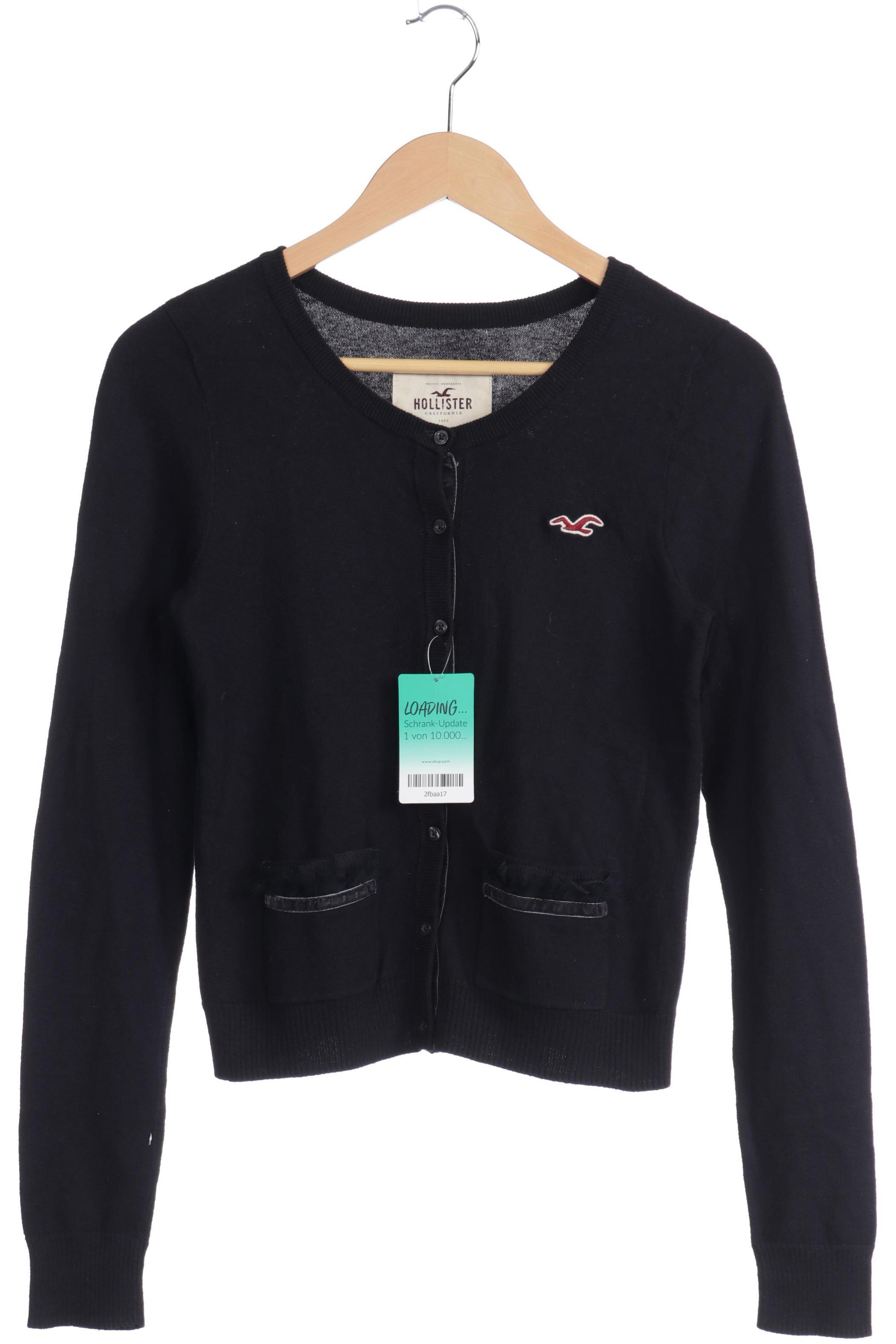 

Hollister Damen Strickjacke, schwarz, Gr.