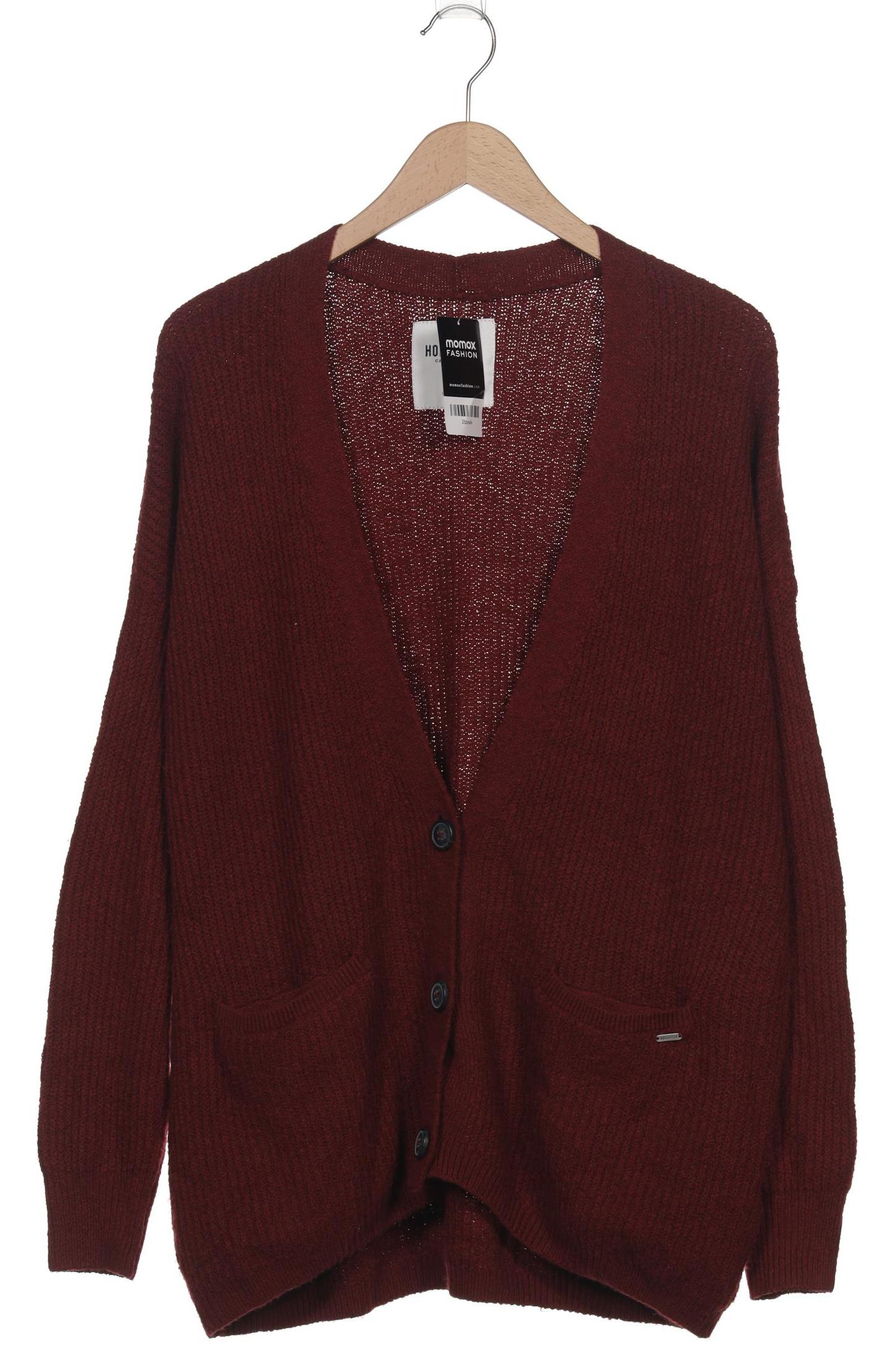 

Hollister Damen Strickjacke, bordeaux, Gr. 36