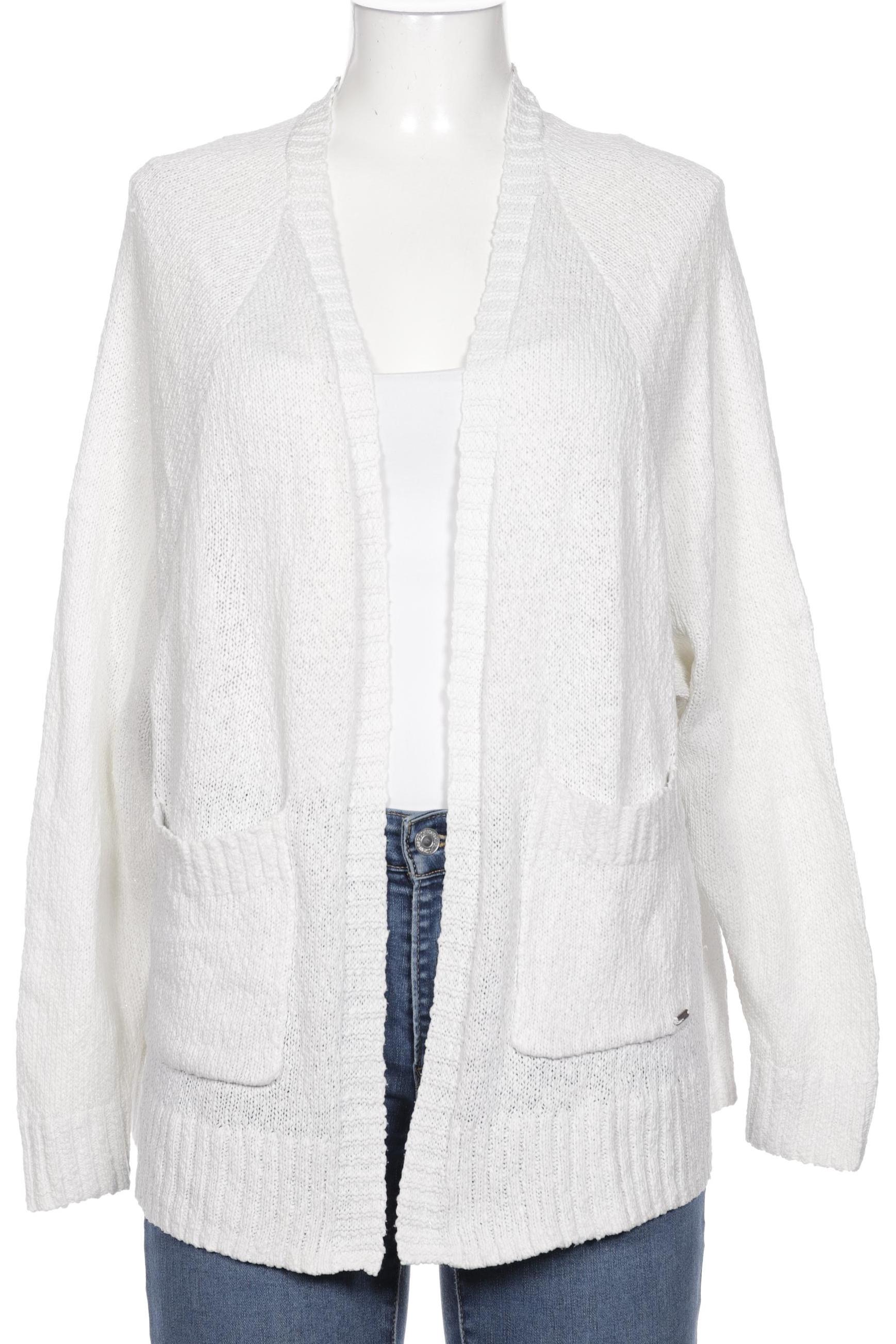 

Hollister Damen Strickjacke, weiß, Gr. 36