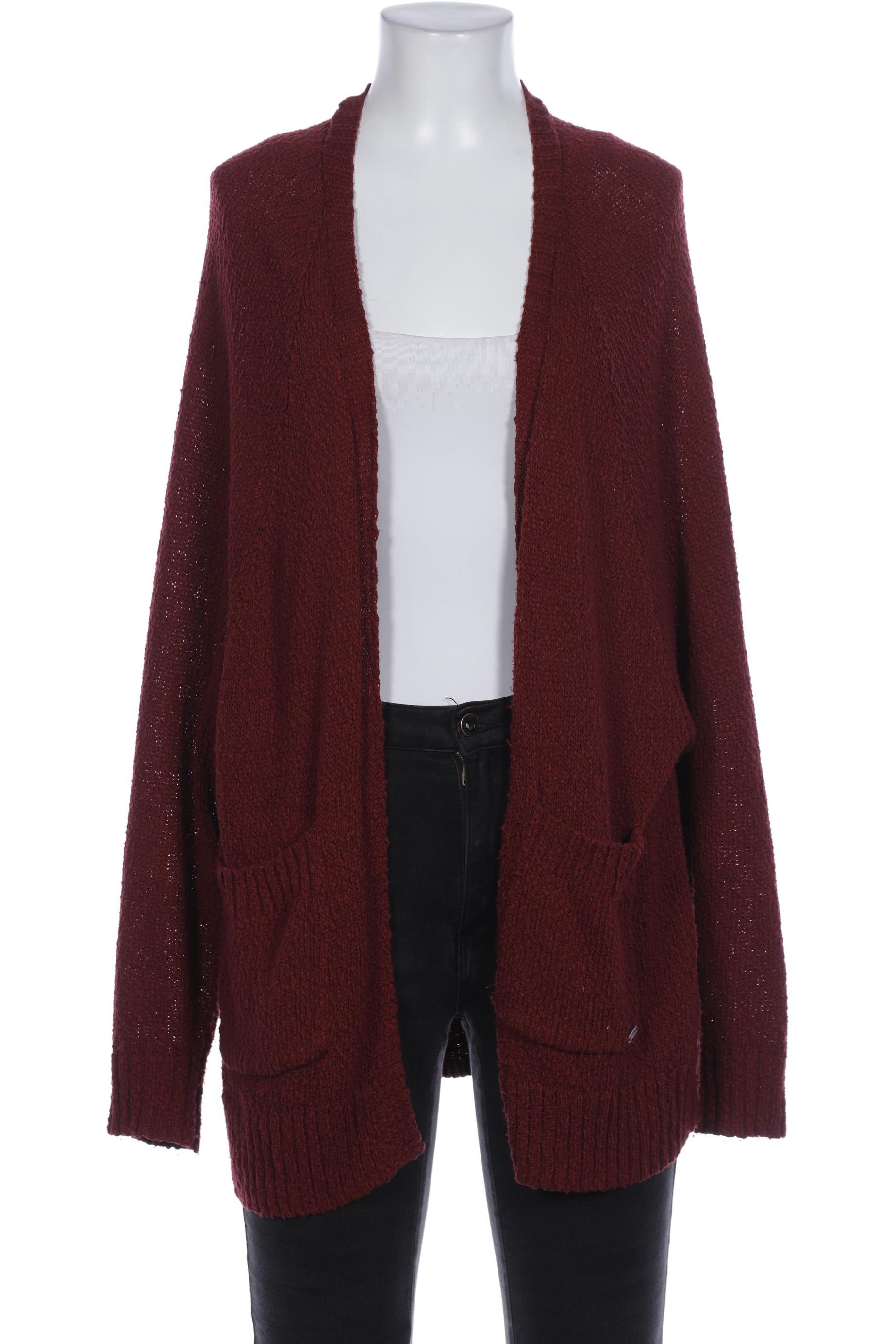 

Hollister Damen Strickjacke, bordeaux, Gr. 36