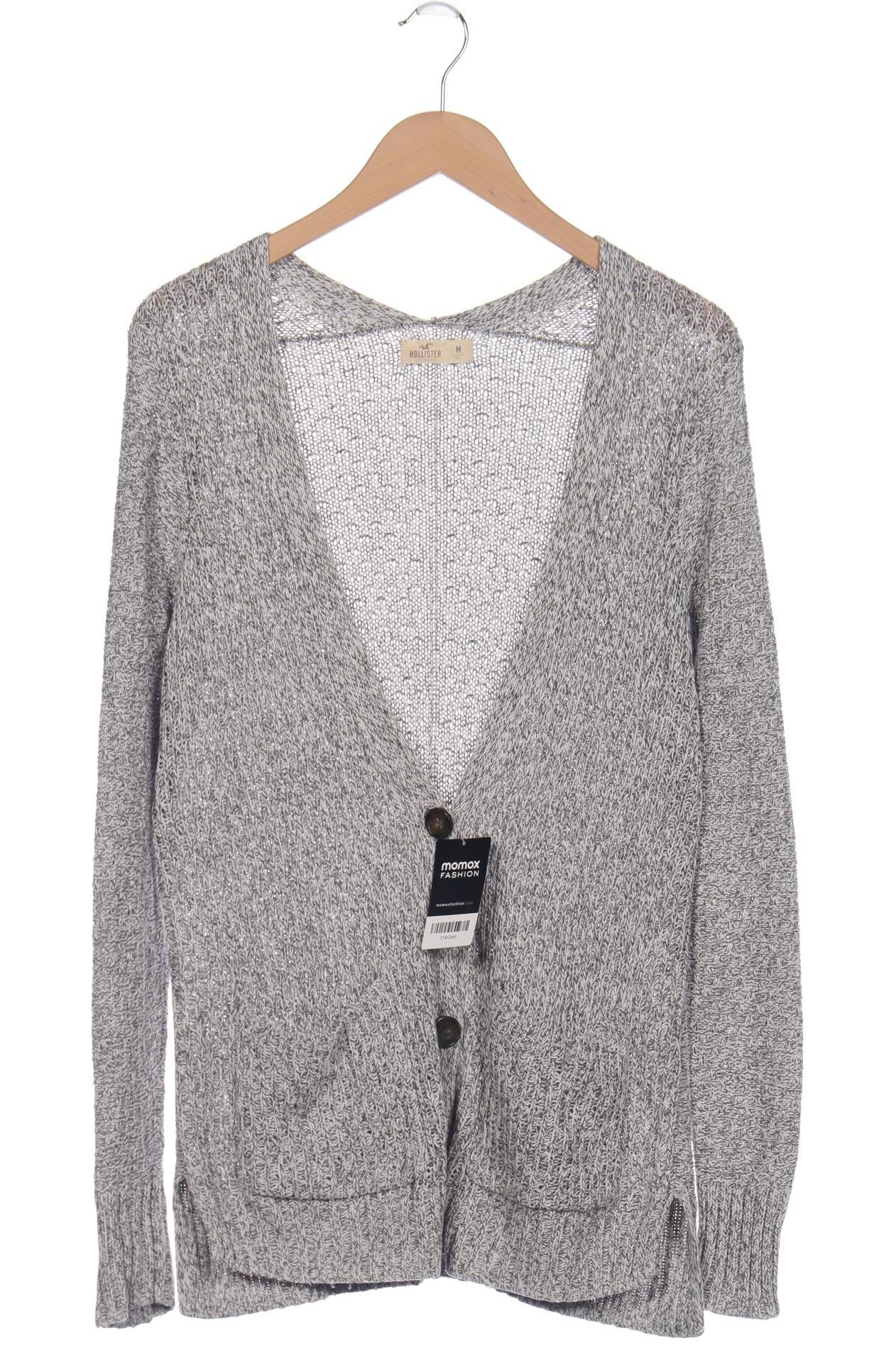 

Hollister Damen Strickjacke, grau